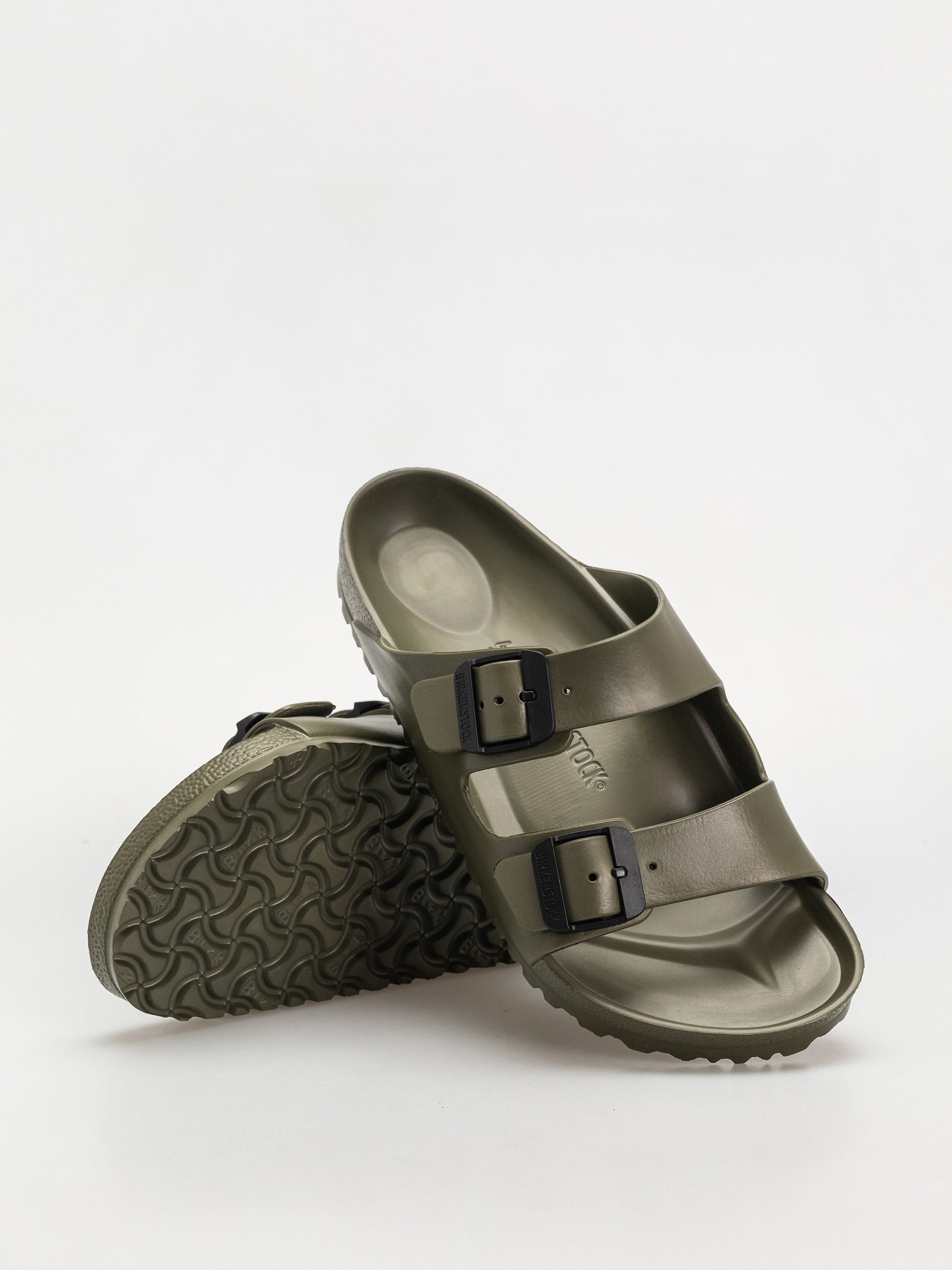 Klapki Birkenstock Arizona Stealth Buckle EVA Regular (khaki/black)