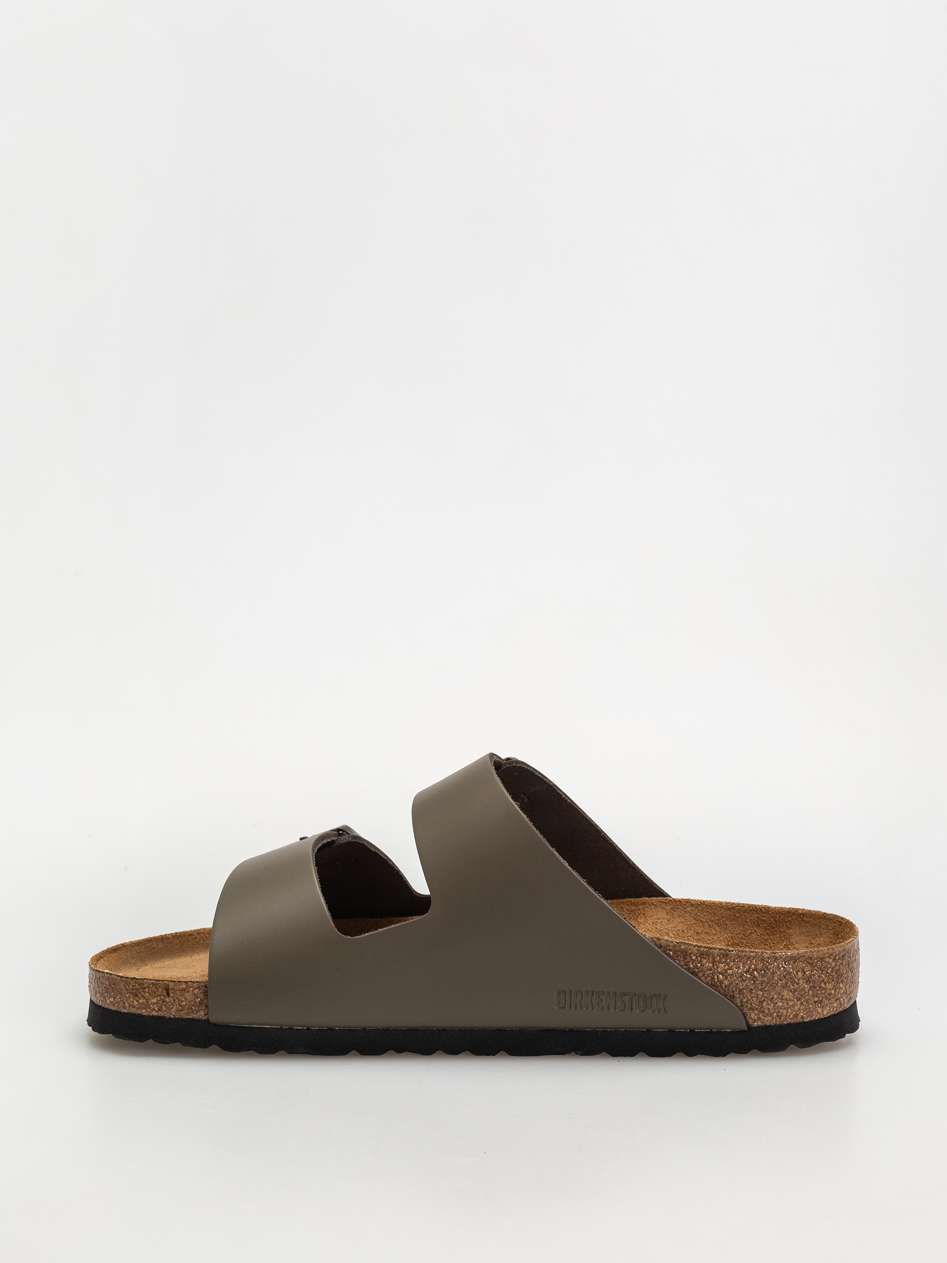 Klapki Birkenstock Arizona Natural Leather Regular (concrete gray)