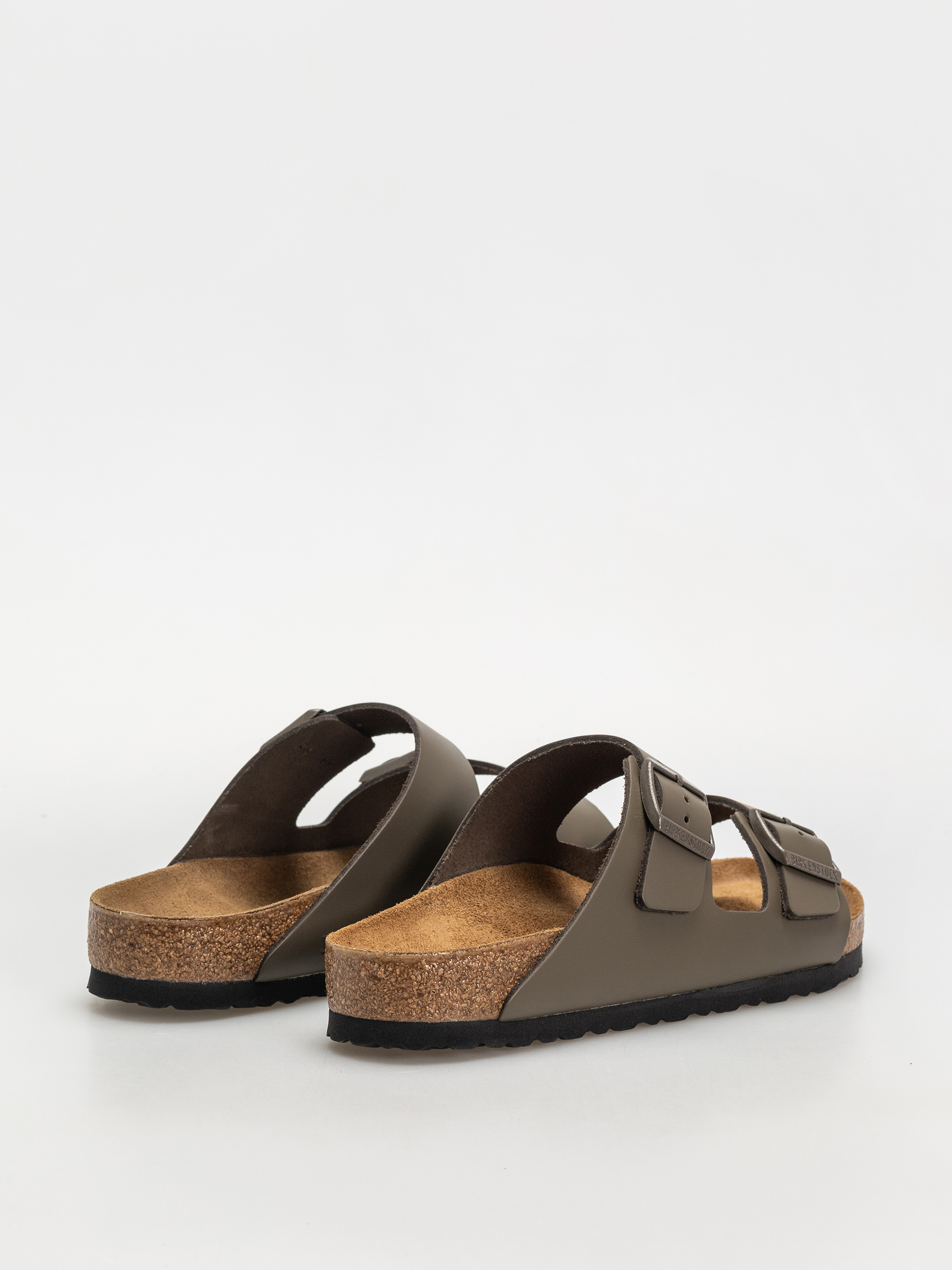 Klapki Birkenstock Arizona Natural Leather Regular (concrete gray)