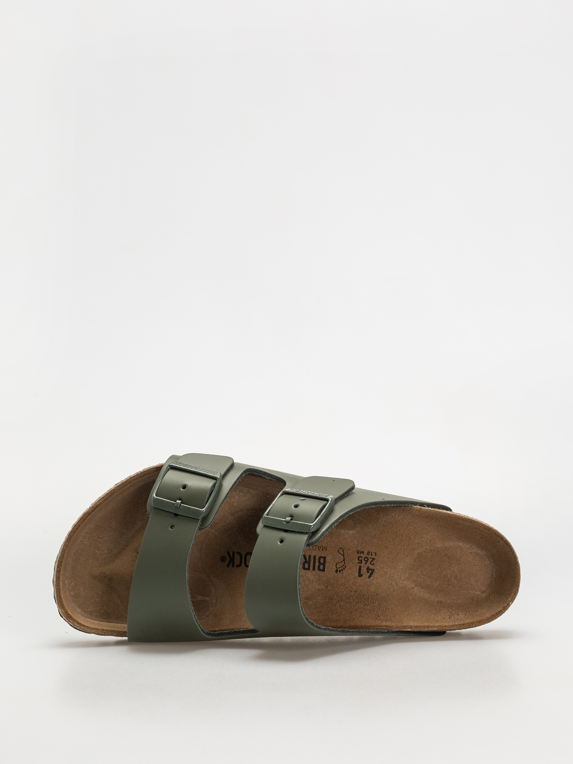 Klapki Birkenstock Arizona Natural Leather Regular (thyme)