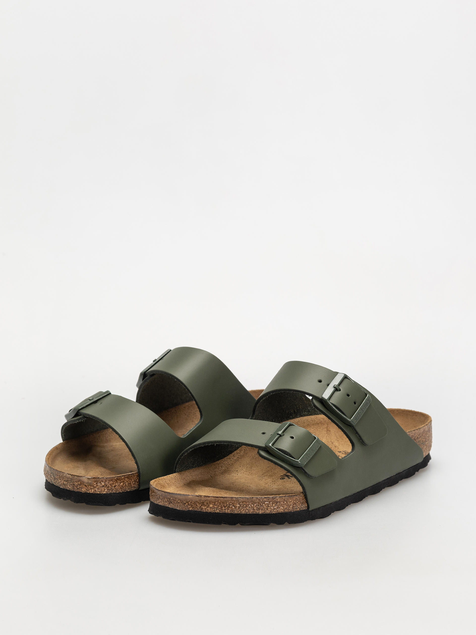 Klapki Birkenstock Arizona Natural Leather Regular (thyme)