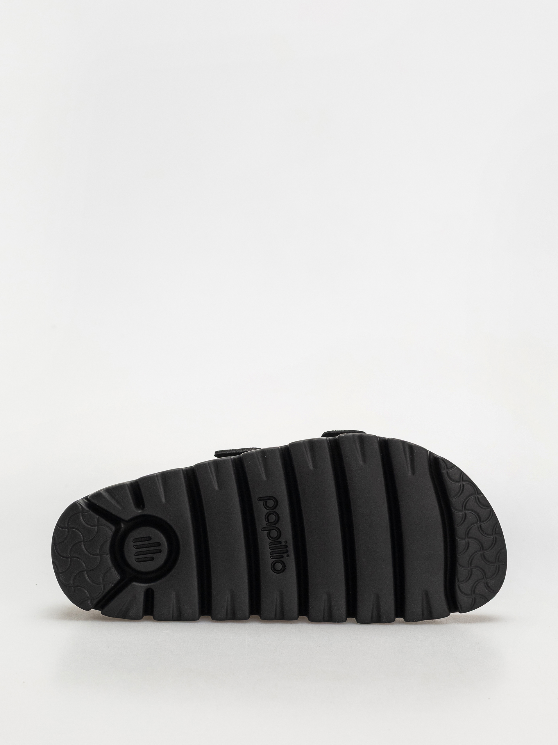 Klapki Birkenstock Arizona Chunky Suede Narrow Wmn (black/black)