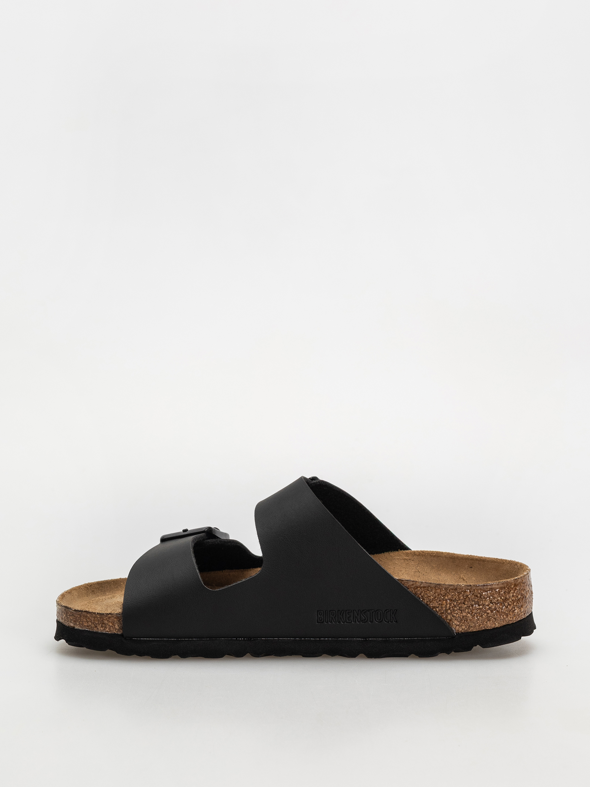 Klapki Birkenstock Arizona Sfb Briko Flor Narrow Wmn (black)