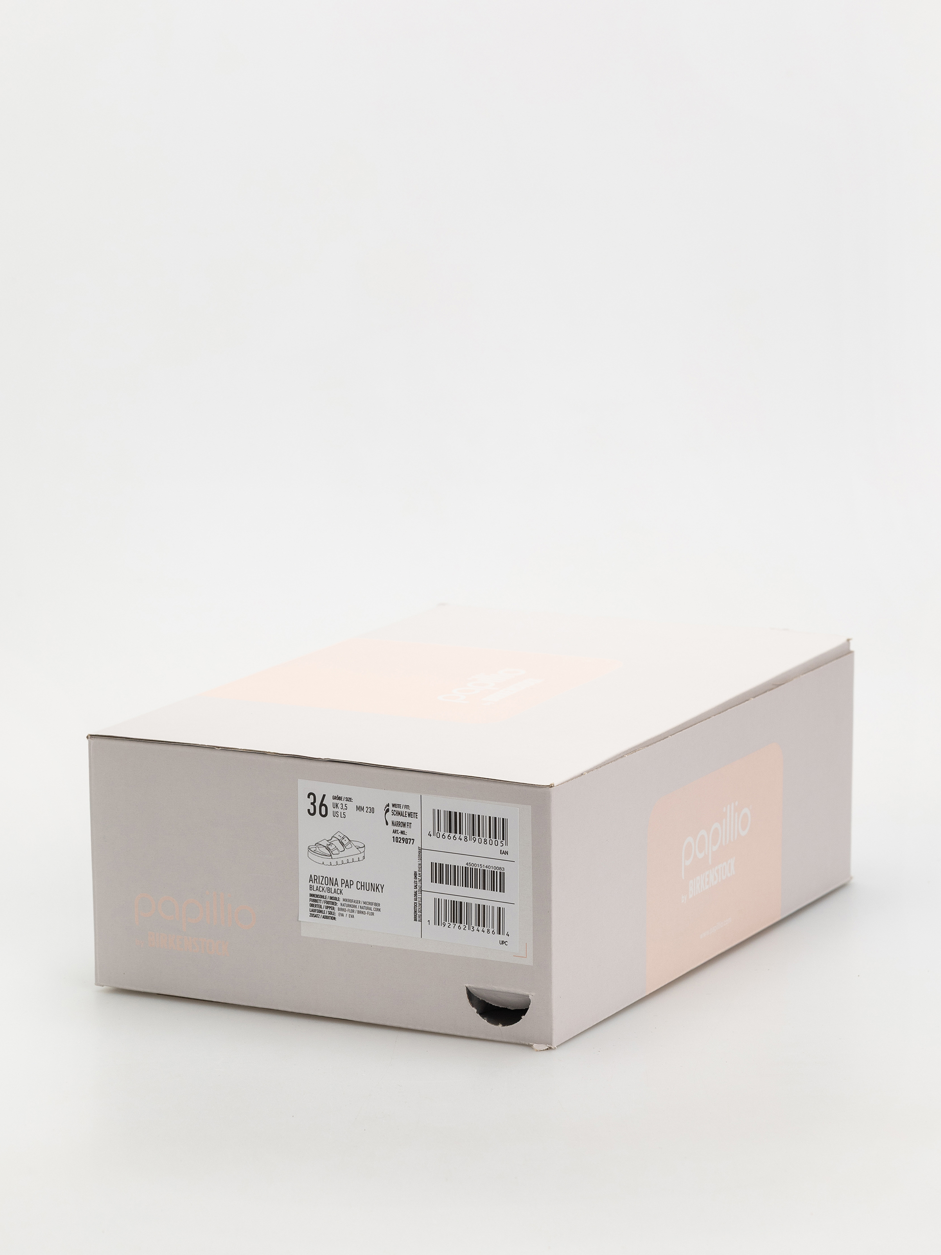 Klapki Birkenstock Arizona Chunky Briko Flor Narrow Wmn (black/black)