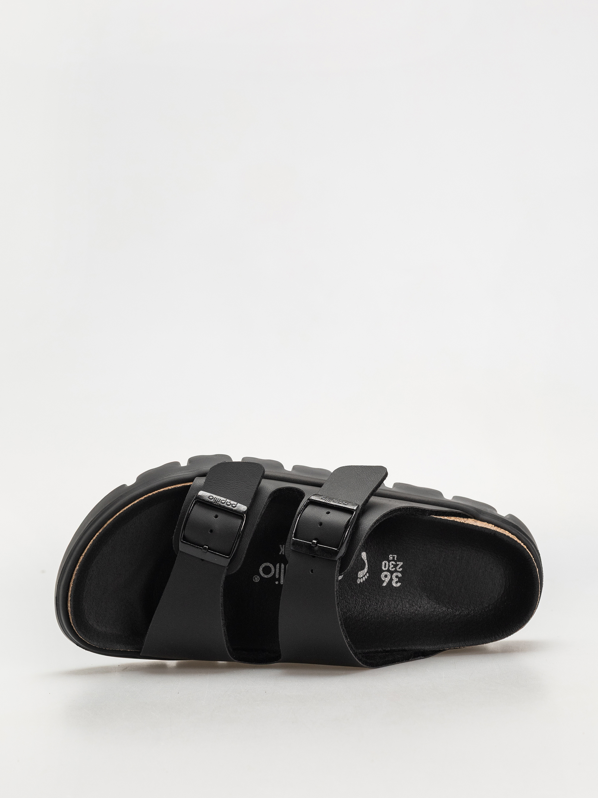 Klapki Birkenstock Arizona Chunky Briko Flor Narrow Wmn (black/black)