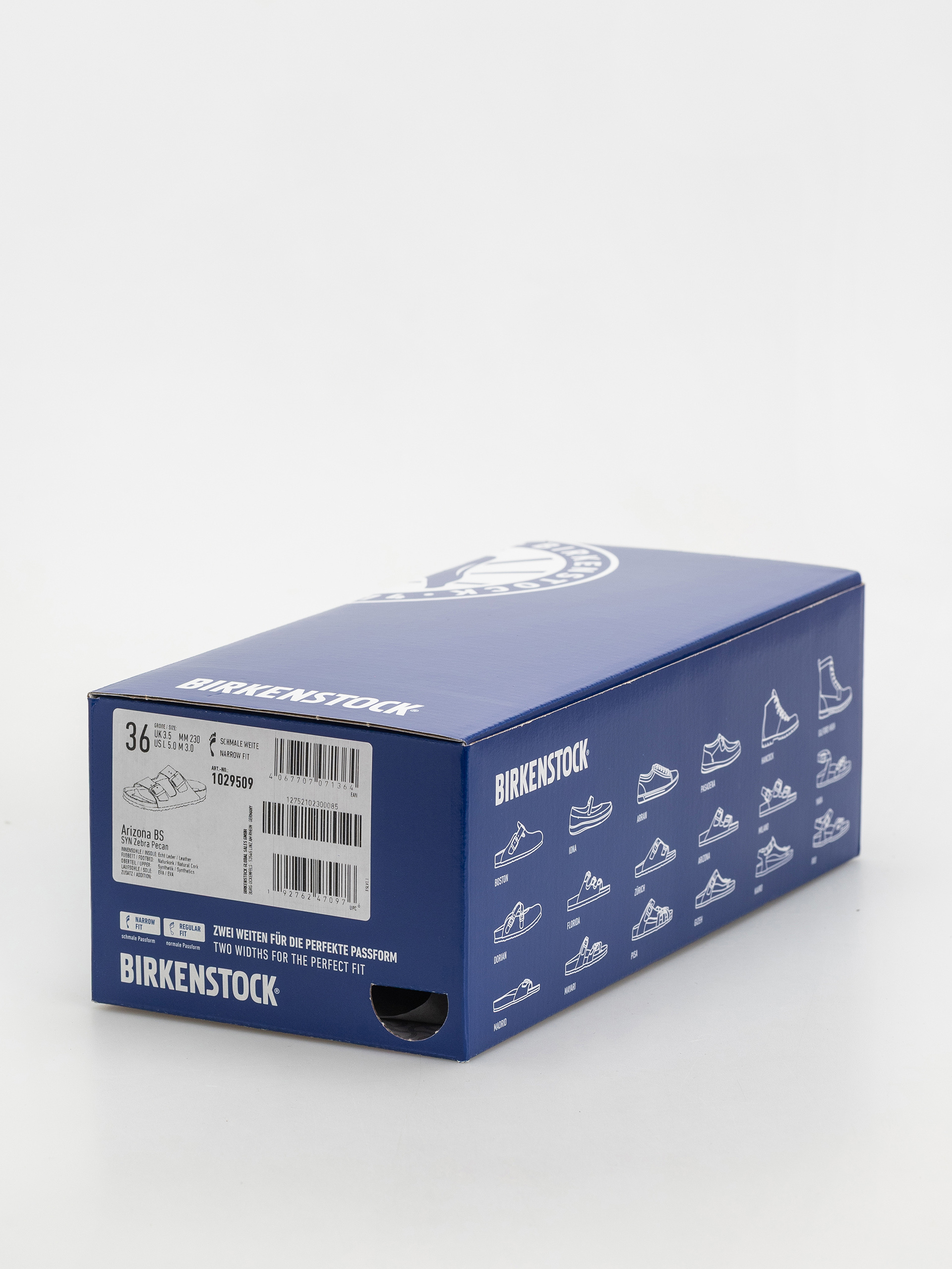 Klapki Birkenstock Arizona Animal Print Narrow Wmn (zebra pecan)