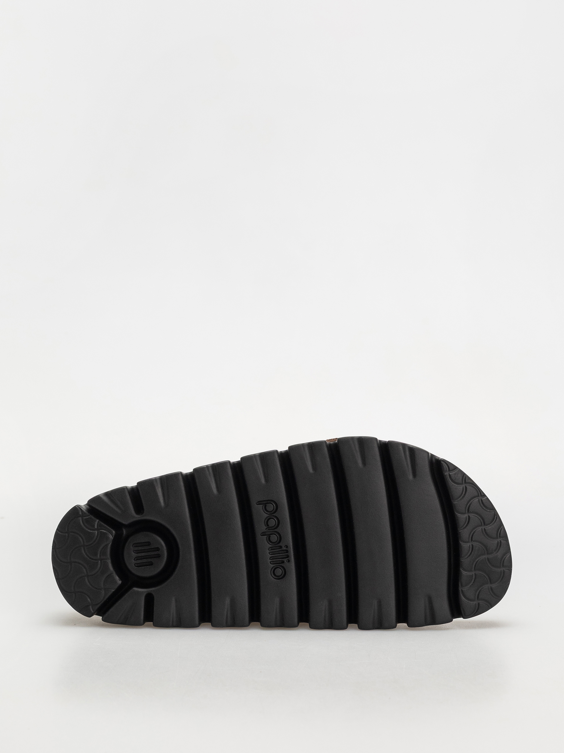 Klapki Birkenstock Arizona Chunky Suede Narrow Wmn (dark tea/black)