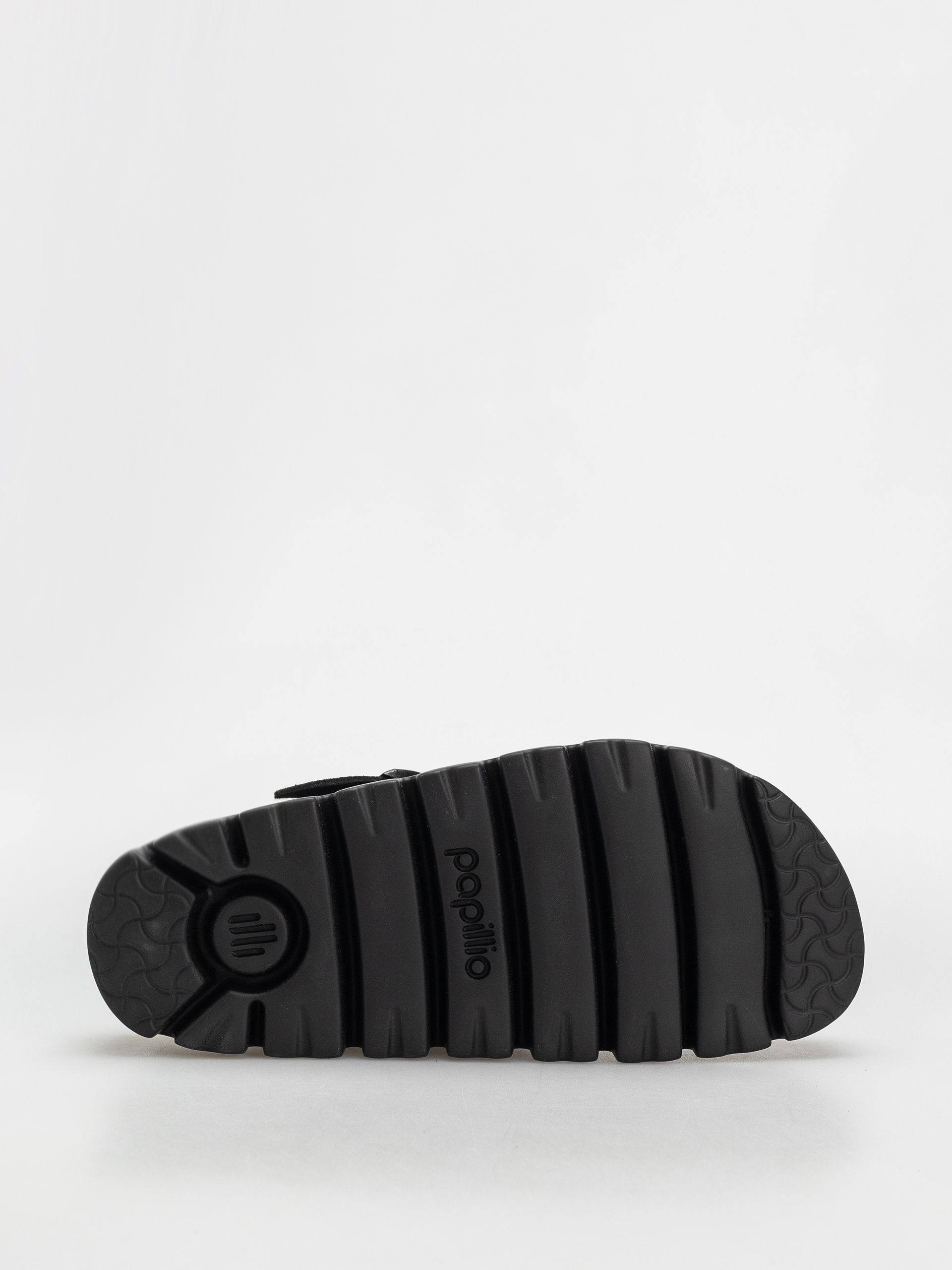 Klapki Birkenstock Boston Chunky Suede Narrow Wmn (black/black)