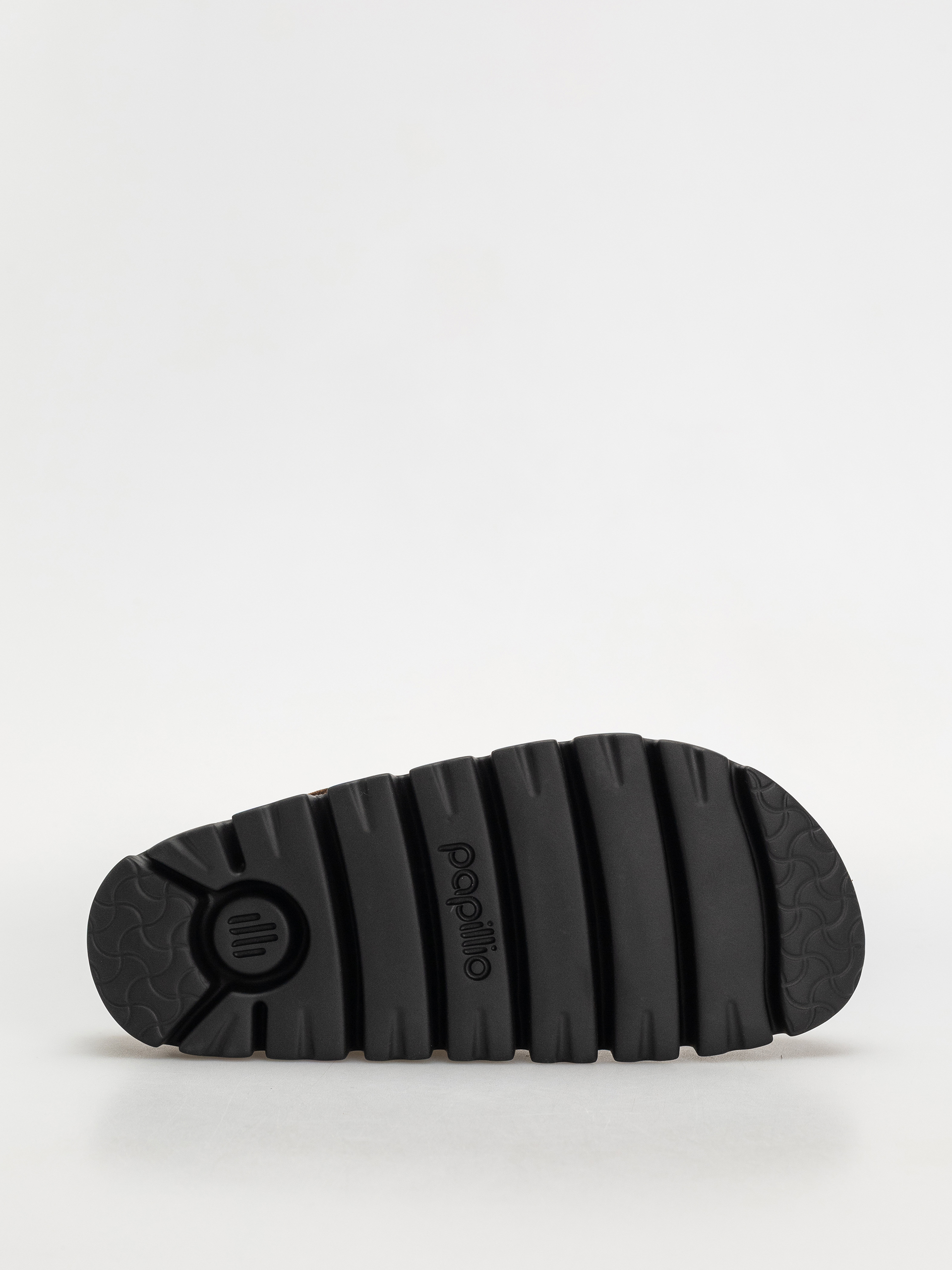 Klapki Birkenstock Boston Chunky Suede Narrow Wmn (dark tea/black)