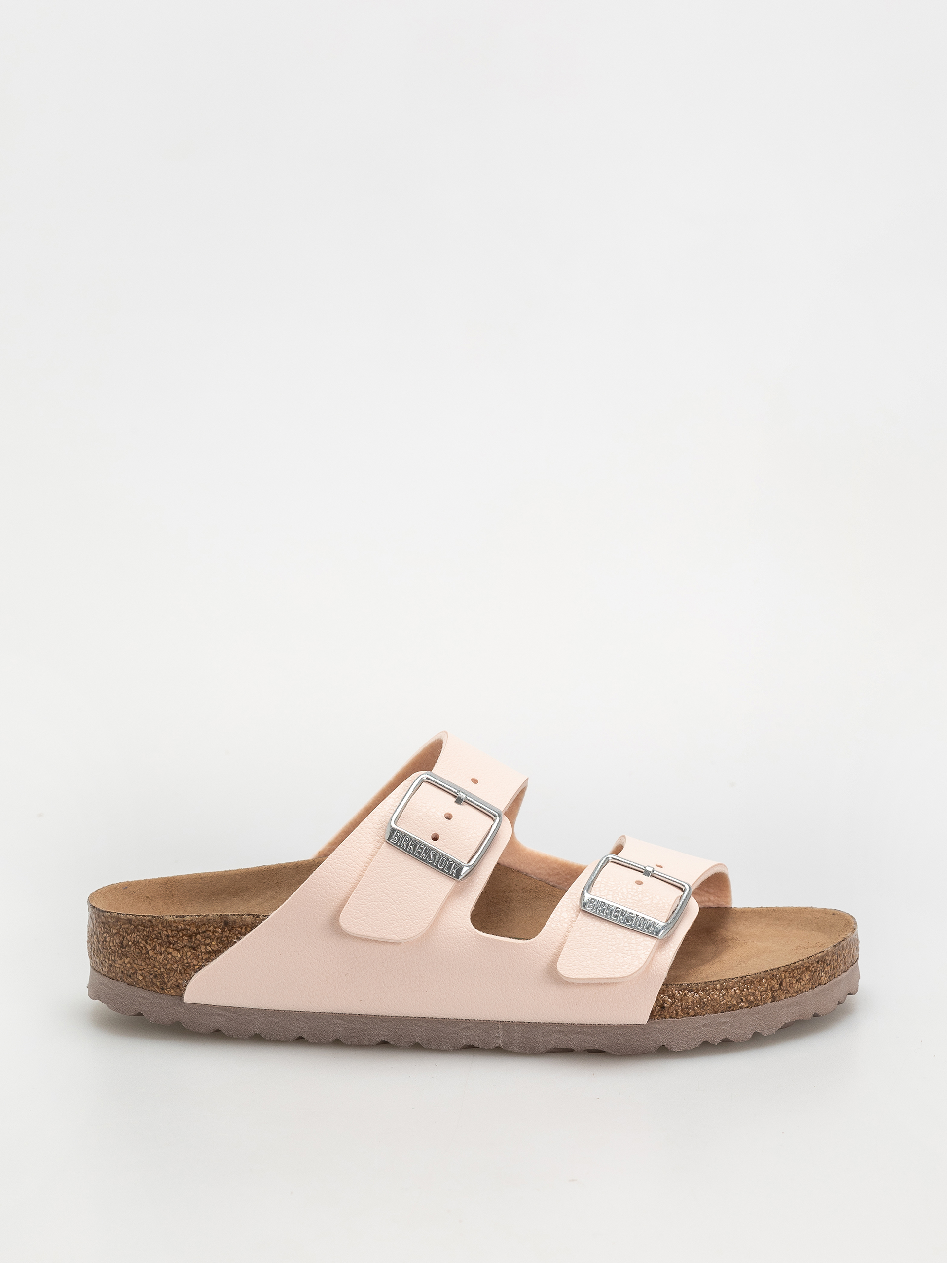 Klapki Birkenstock Arizona Birko Flor Nubuck Narrow Wmn (light rose)