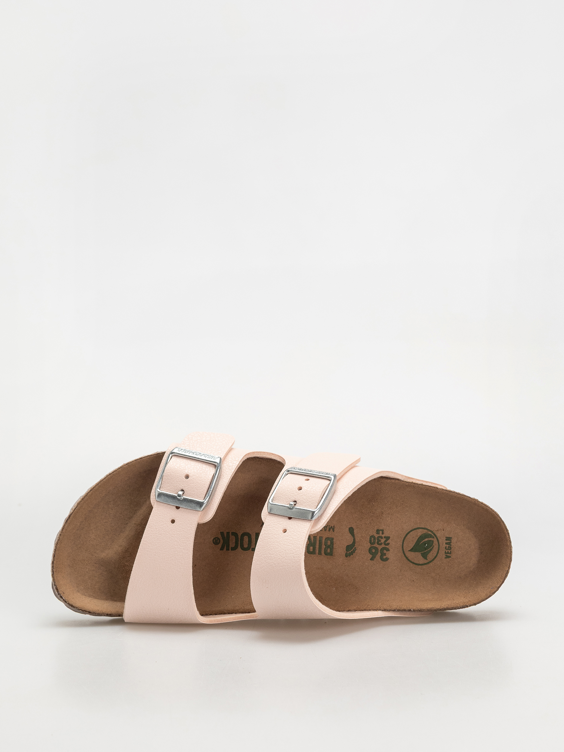 Klapki Birkenstock Arizona Birko Flor Nubuck Narrow Wmn (light rose)