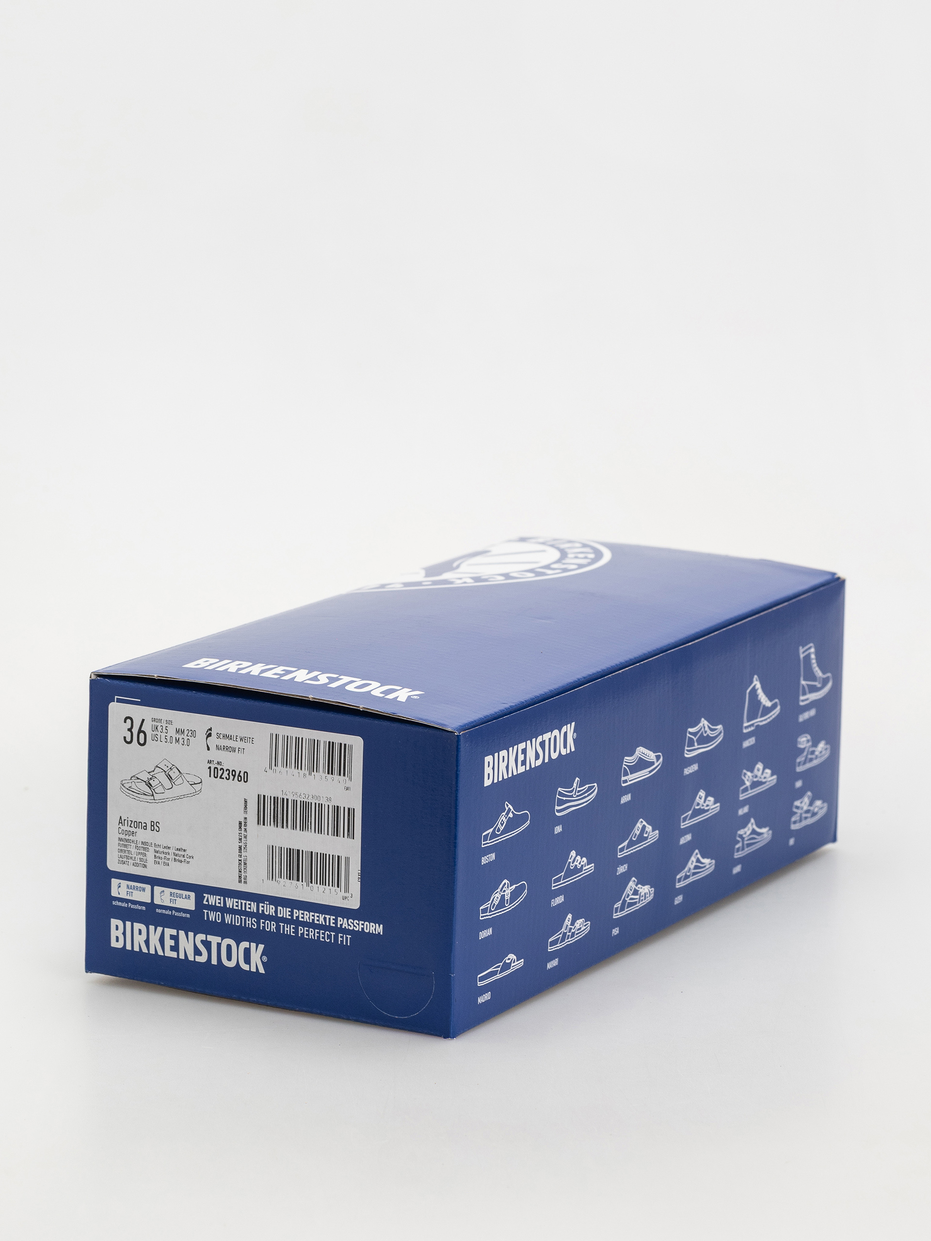 Klapki Birkenstock Arizona Birko Flor Narrow Wmn (copper)