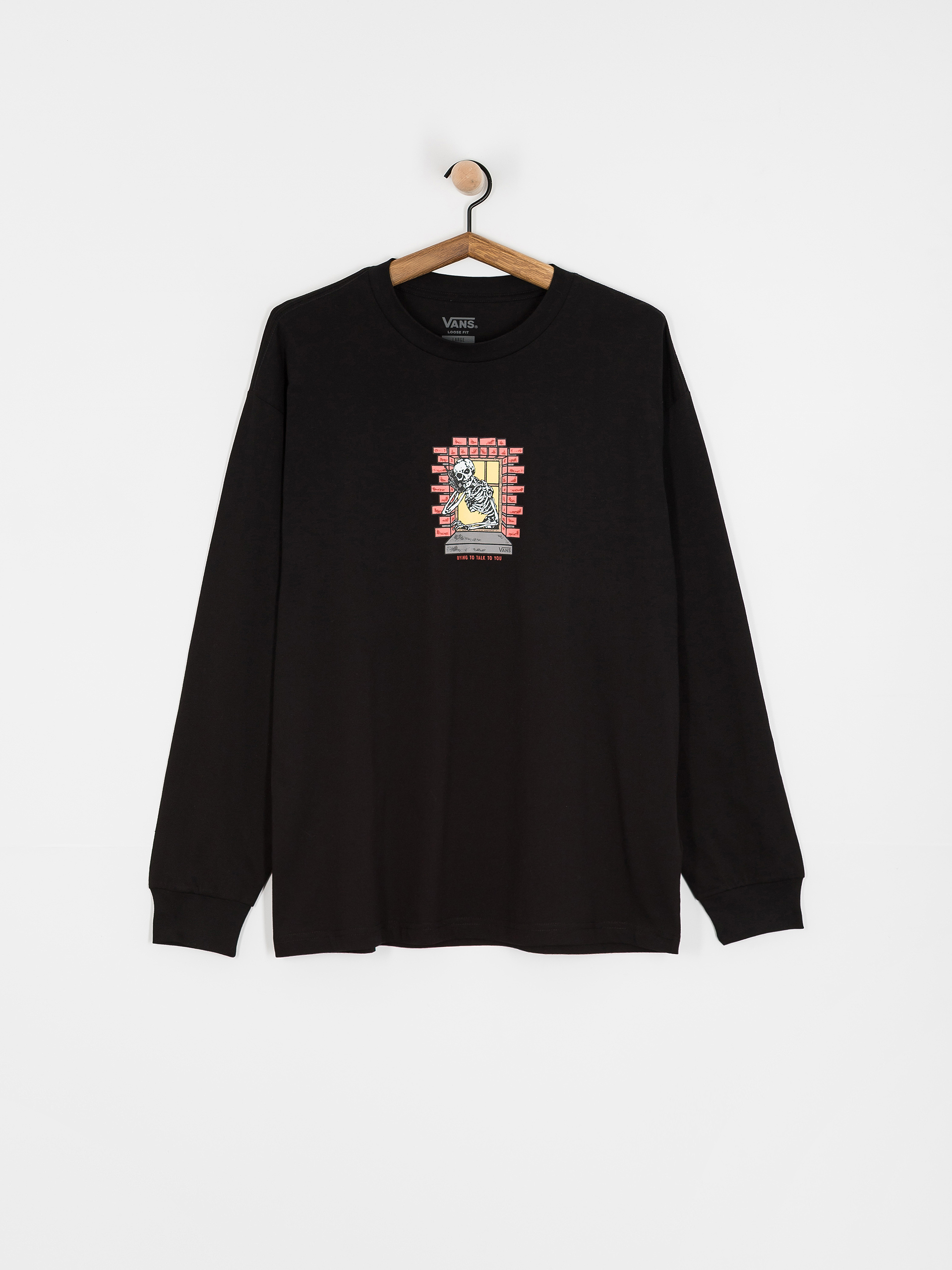 希少稀な Longsleeve Patagonia (black) czarny - Responsibili Logo 6 P Clothing