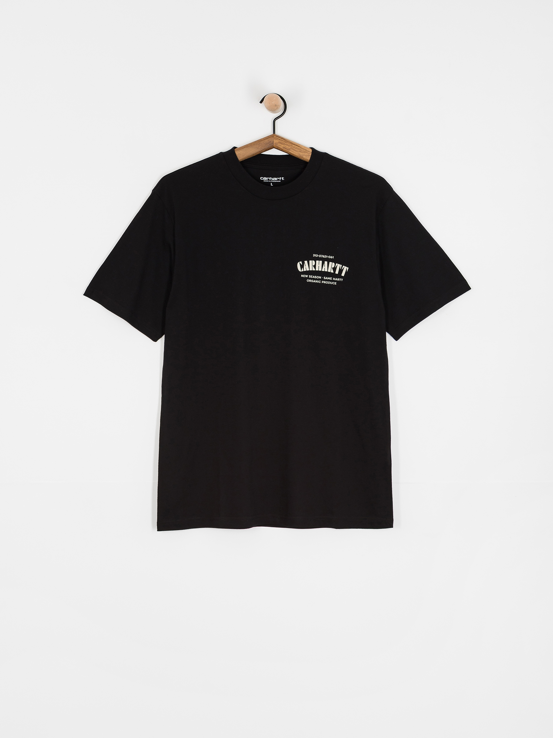 T-shirt Carhartt WIP Catalogue C Logo (black)