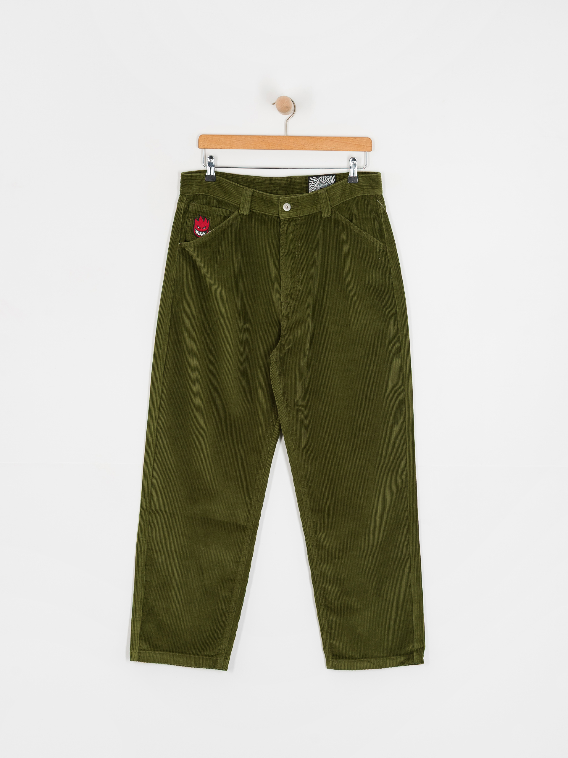 Spodnie Spitfire Bighead Fill Corduroy (olive)