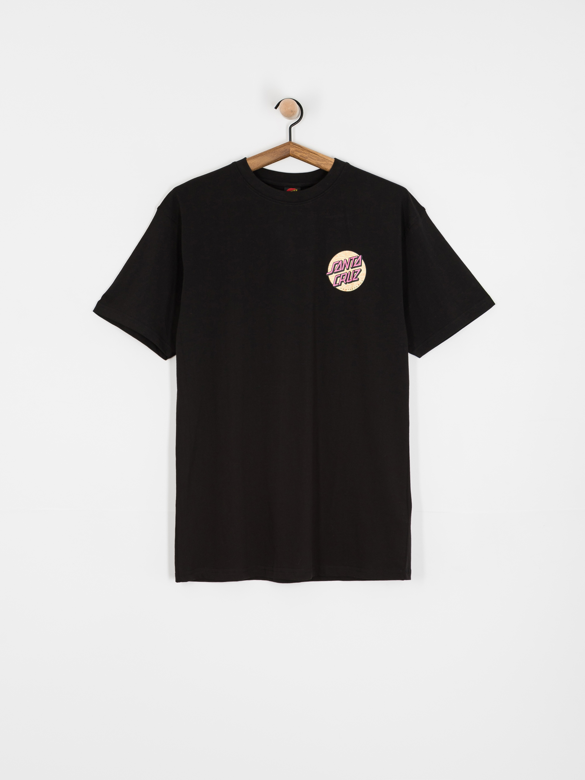 T-shirt Santa Cruz Wagon Dot Chest (black)