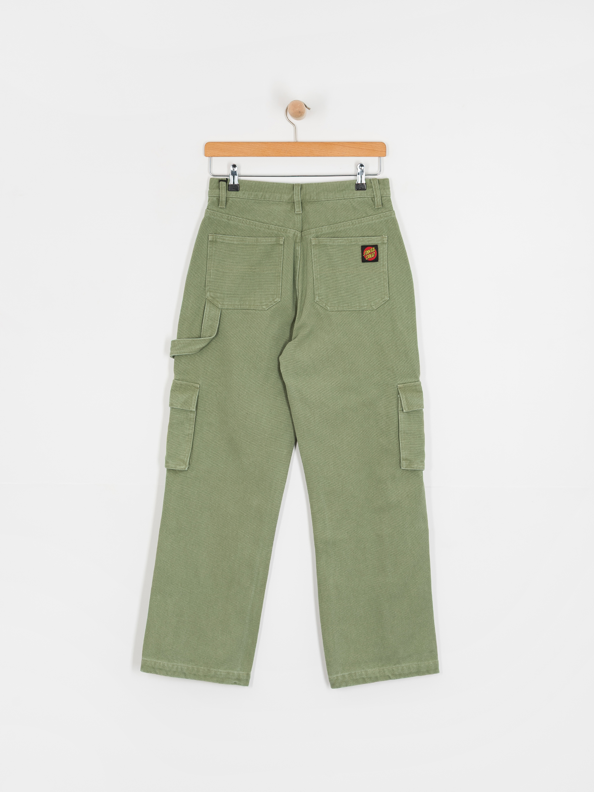 Spodnie Santa Cruz Workers Cargo Wmn (pale sage wash)