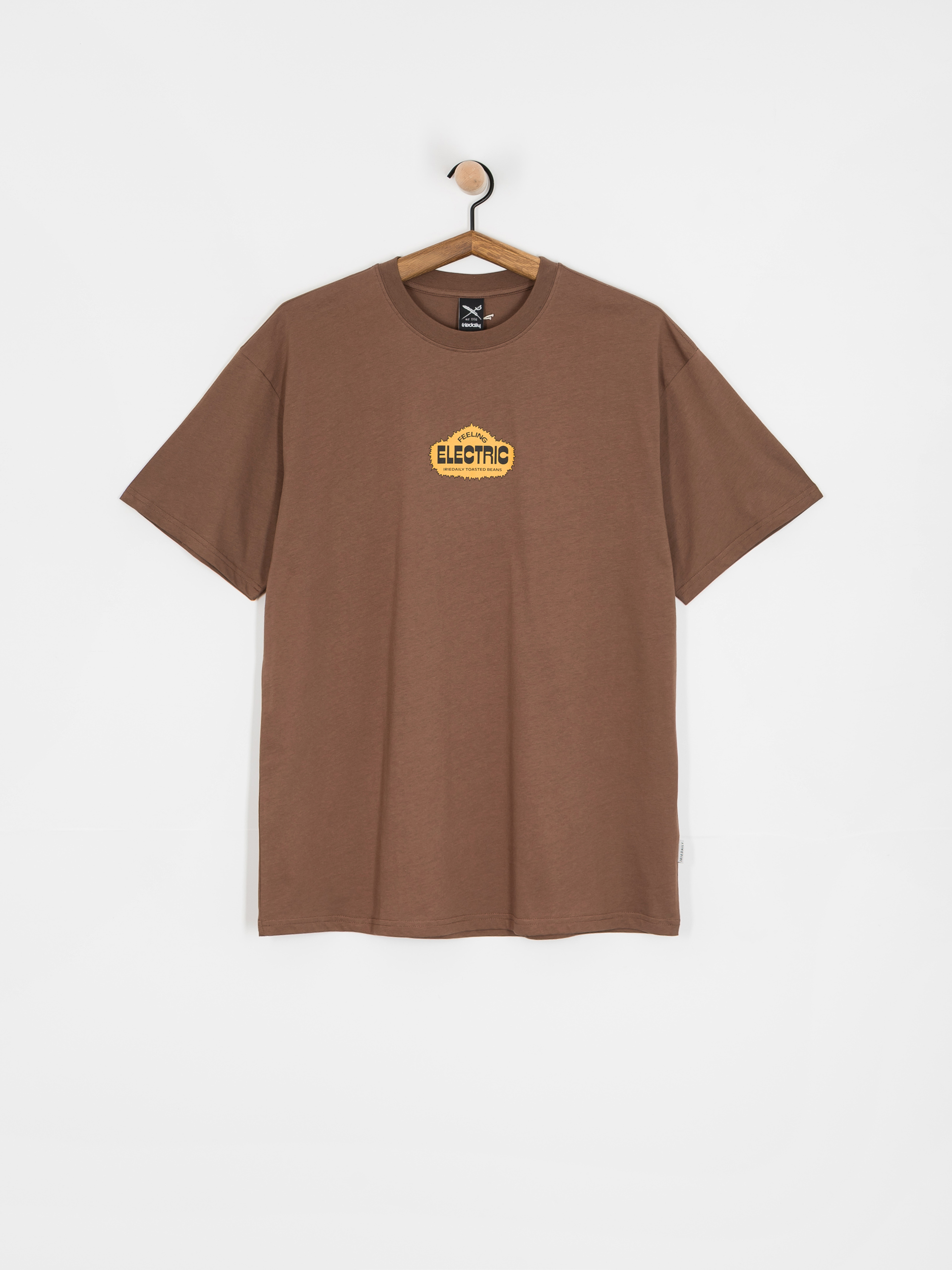 T-shirt Iriedaily Coffeelectric (mocca)