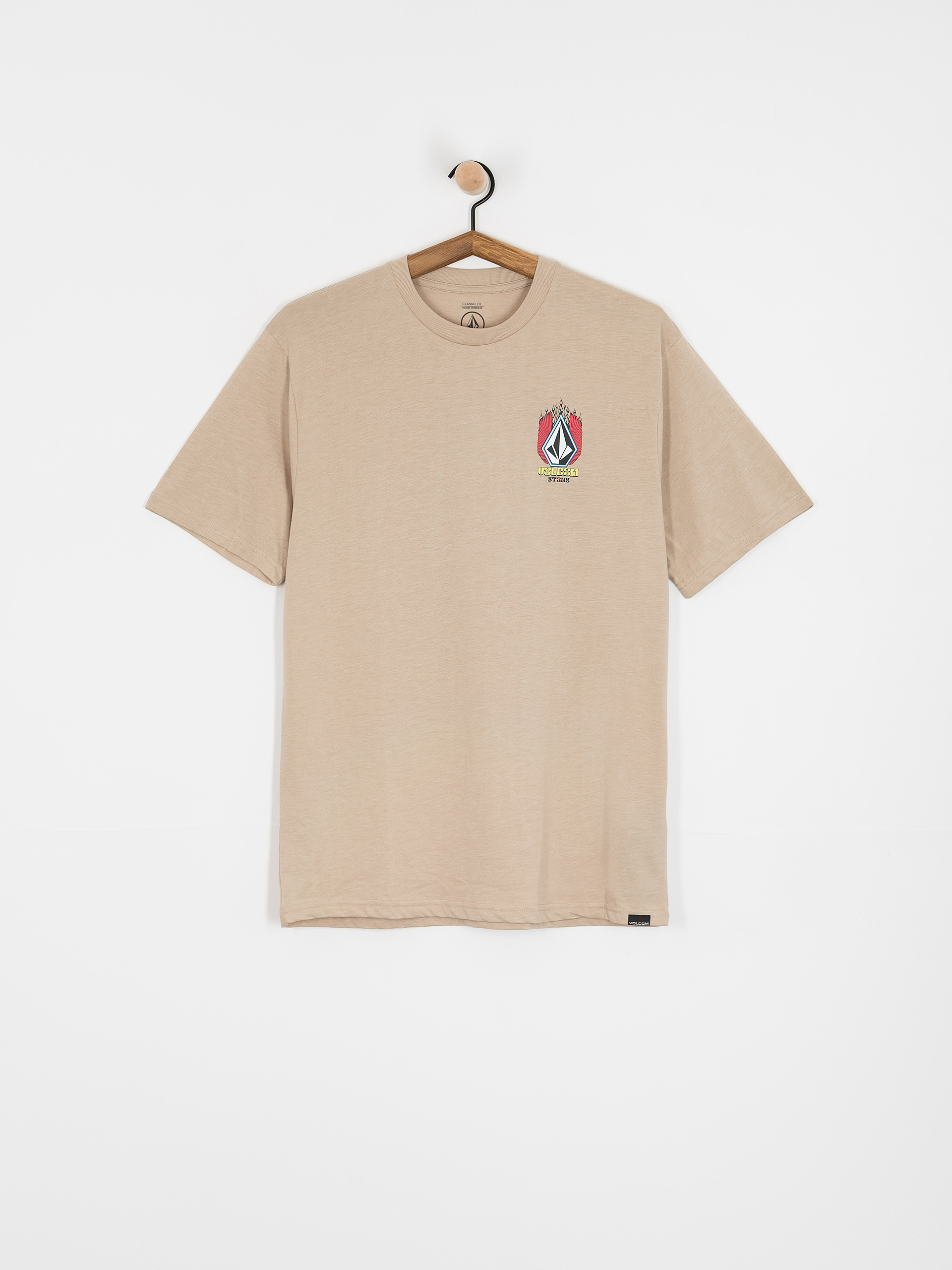 T-shirt Volcom Draggin Stone Hth (light khaki)