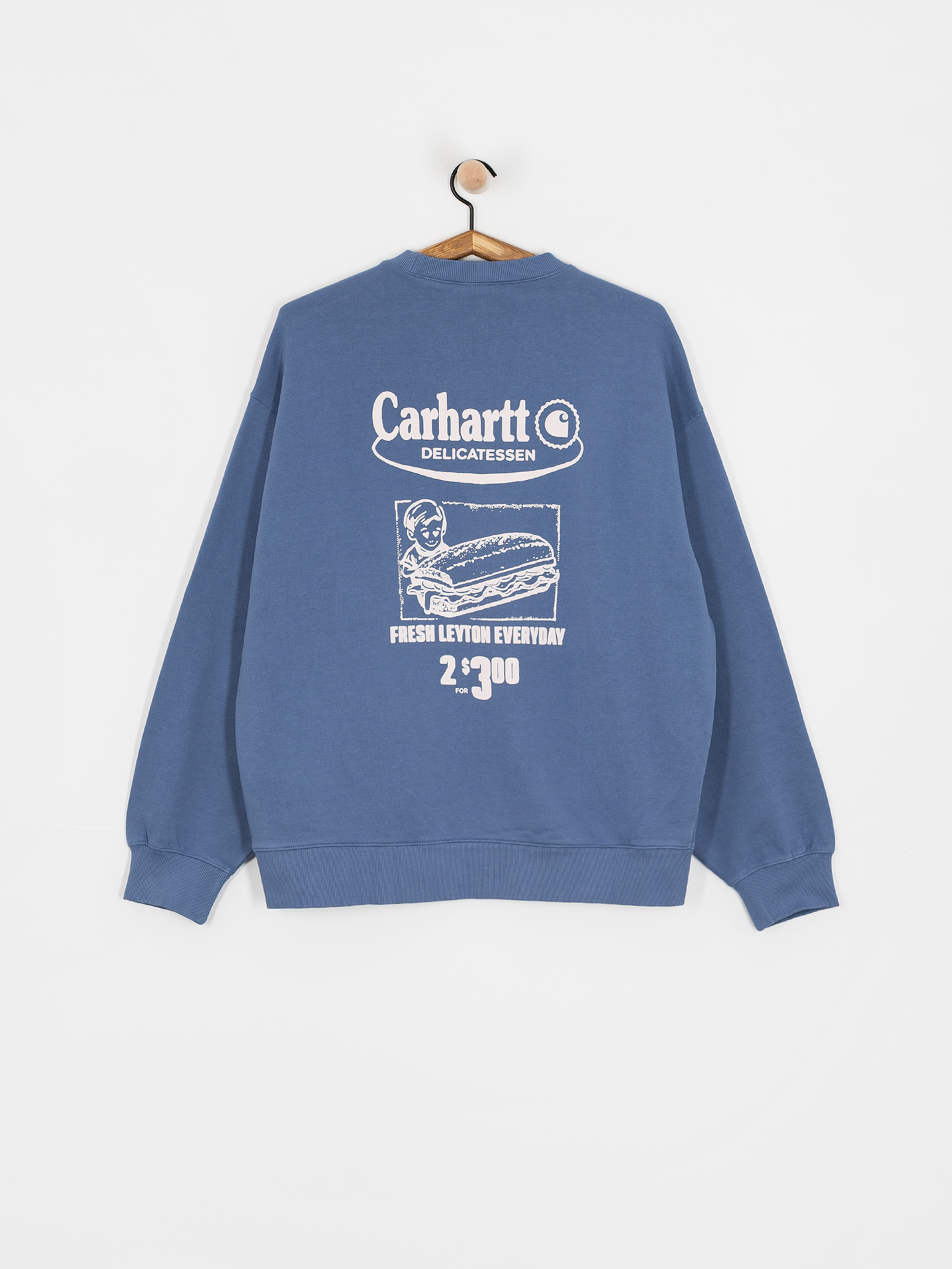 Bluza Carhartt WIP Catalogue (blue iris/air pink)