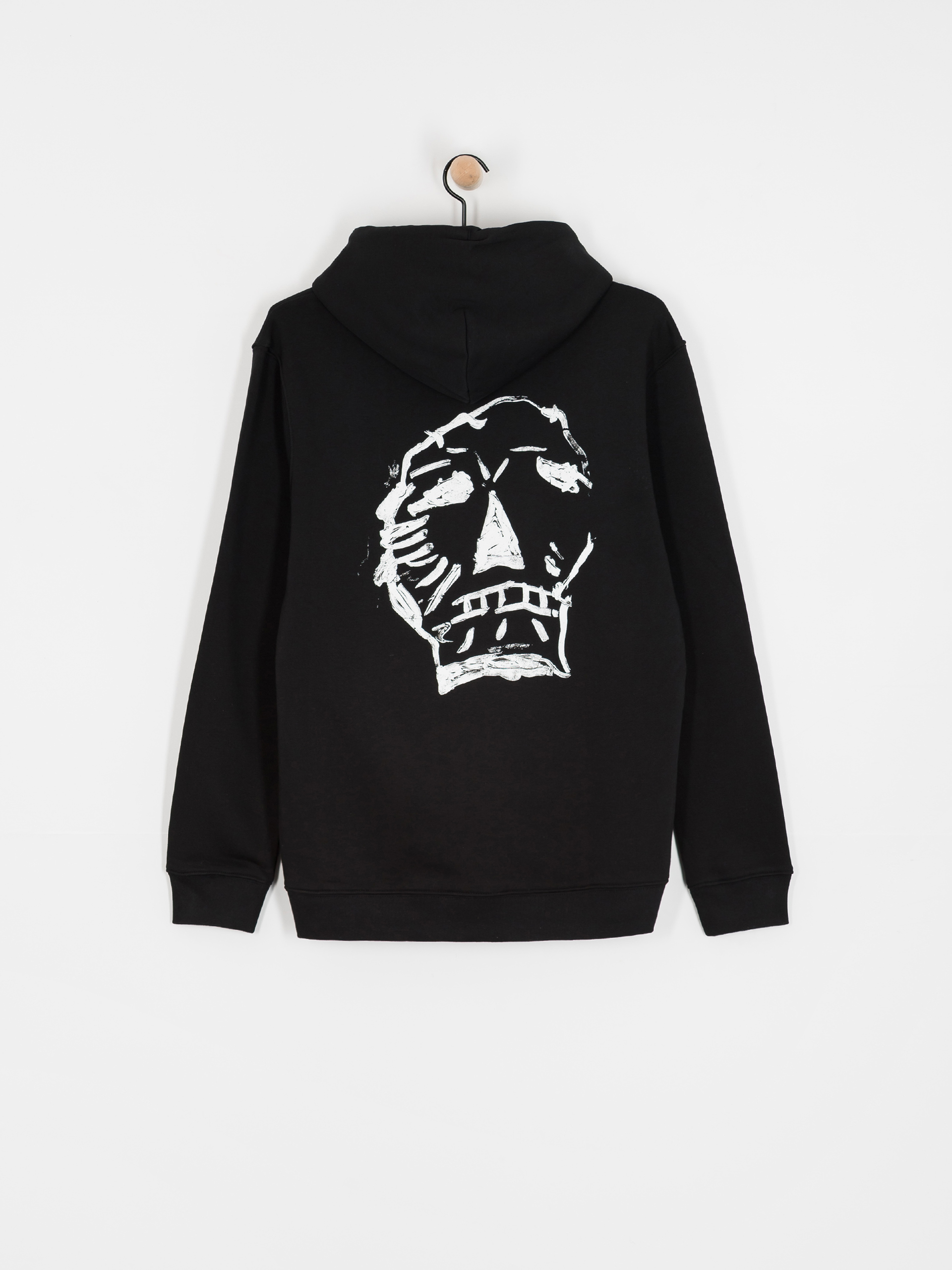 Bluza z kapturem Poetic Collective Big Skull HD (black)