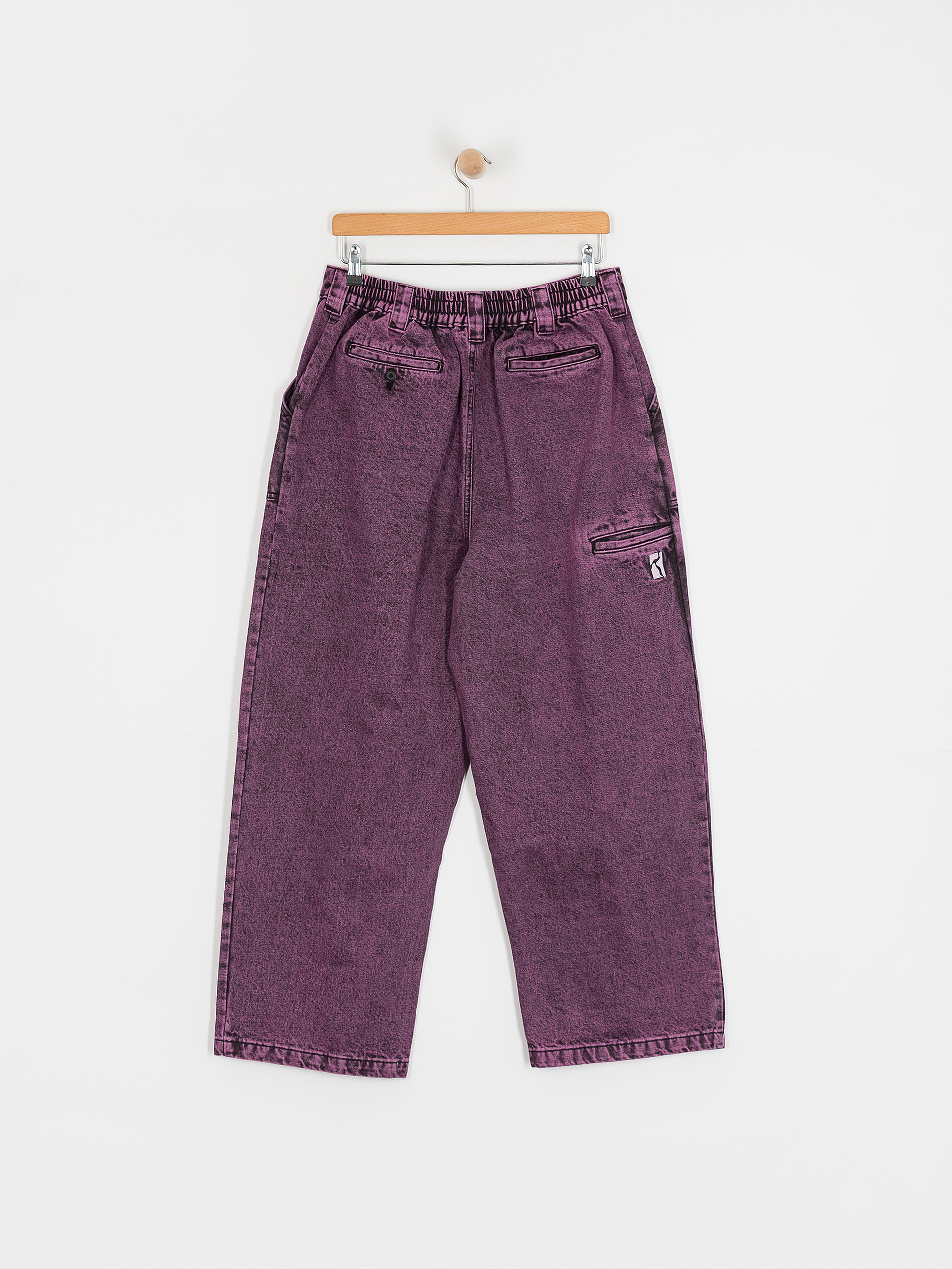 Spodnie Poetic Collective Painter (purple acid wash denim)