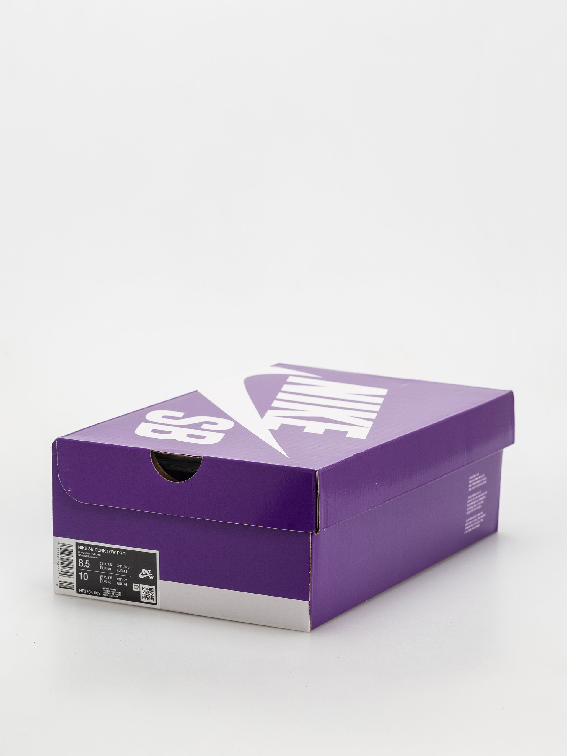 Buty Nike SB Dunk Low Pro (black/white black gum light brown)