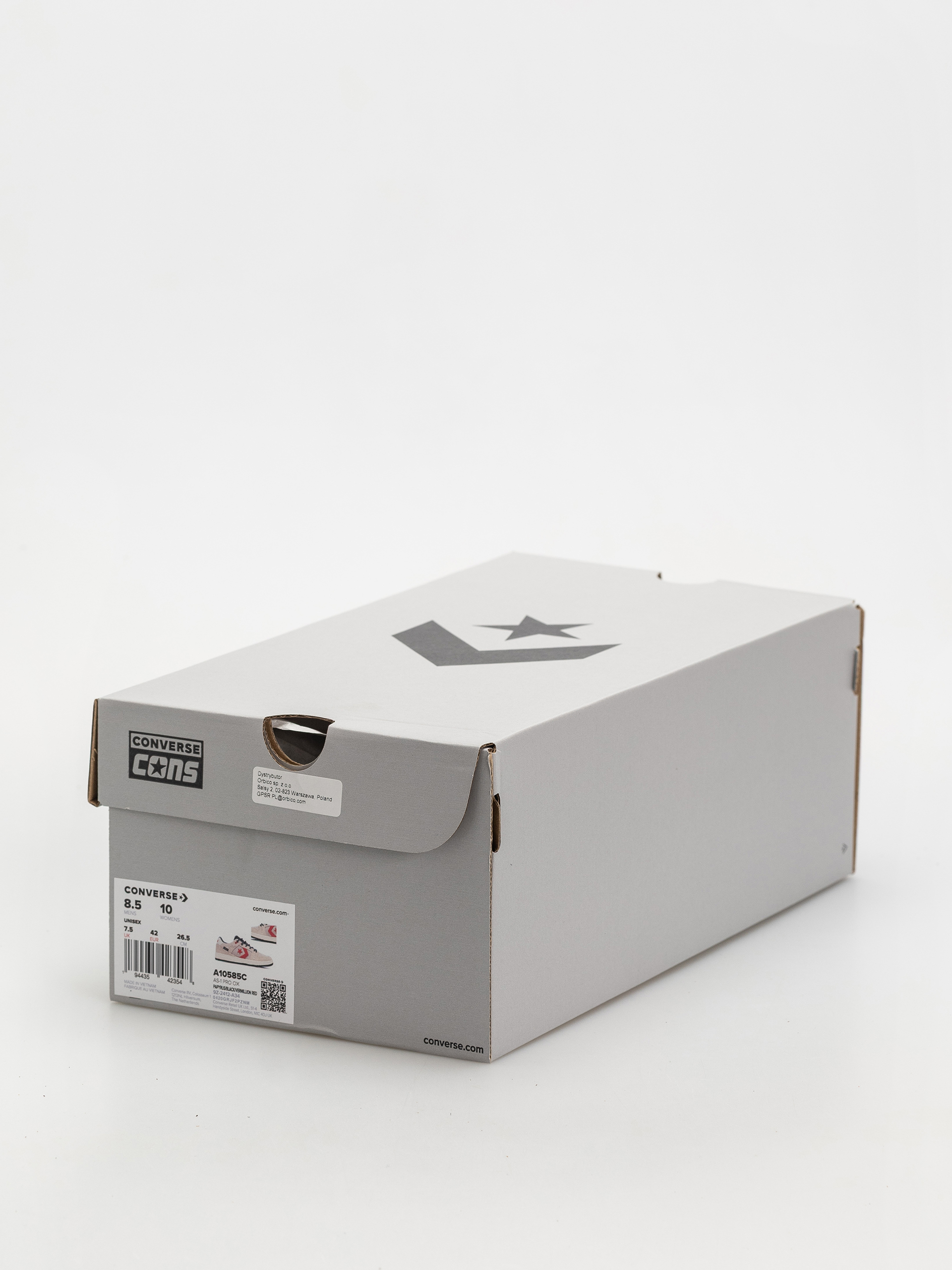 Buty Converse As 1 Pro Ox (papyrus/black/vermillion red)