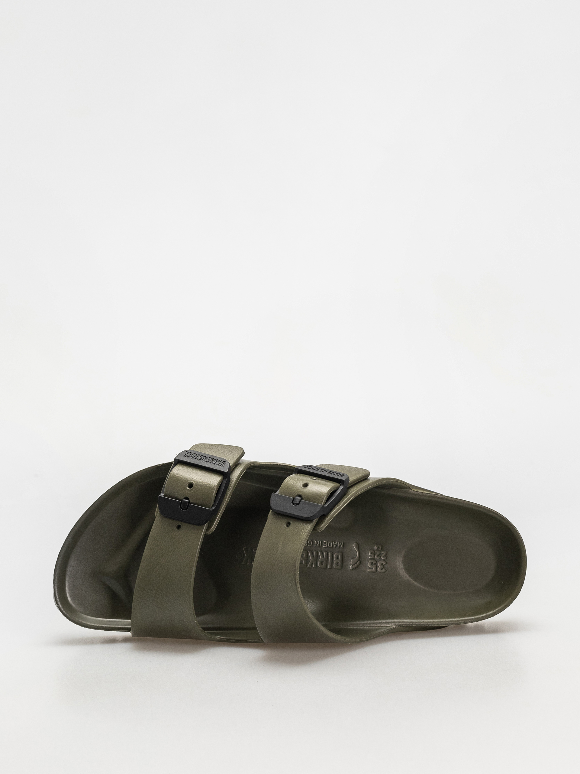 Klapki Birkenstock Arizona Stealth Buckle EVA Narrow Wmn (khaki/black)