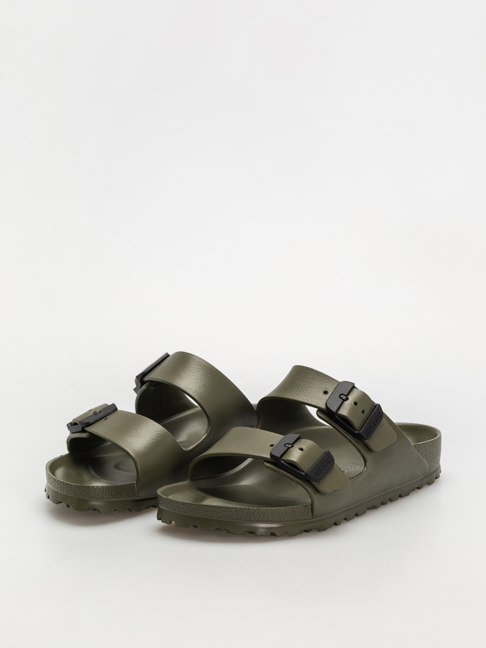 Klapki Birkenstock Arizona Stealth Buckle EVA Narrow Wmn (khaki/black)