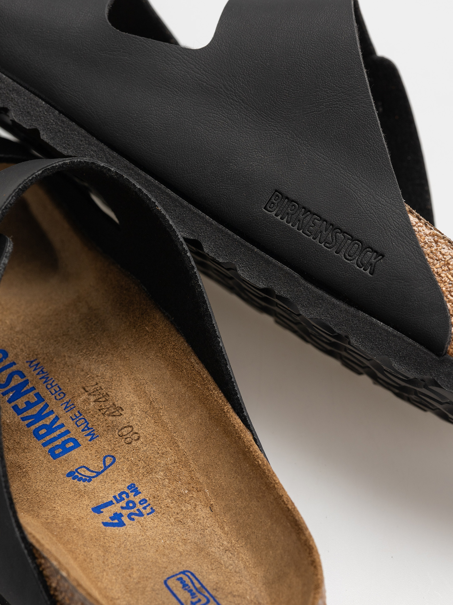 Klapki Birkenstock Arizona Briko Flor Regular (black)