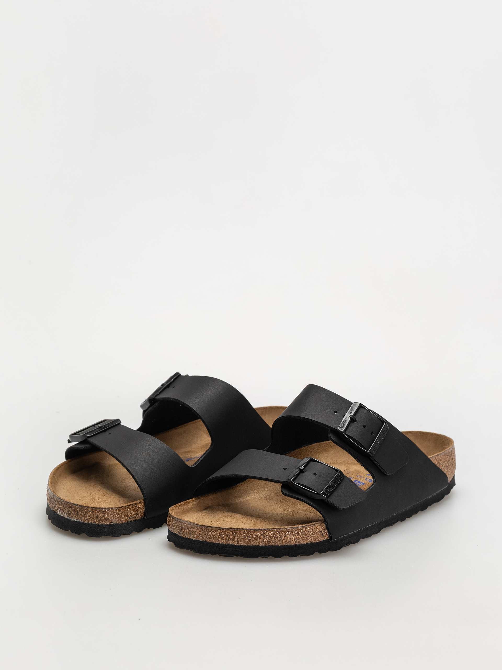 Klapki Birkenstock Arizona Briko Flor Regular (black)