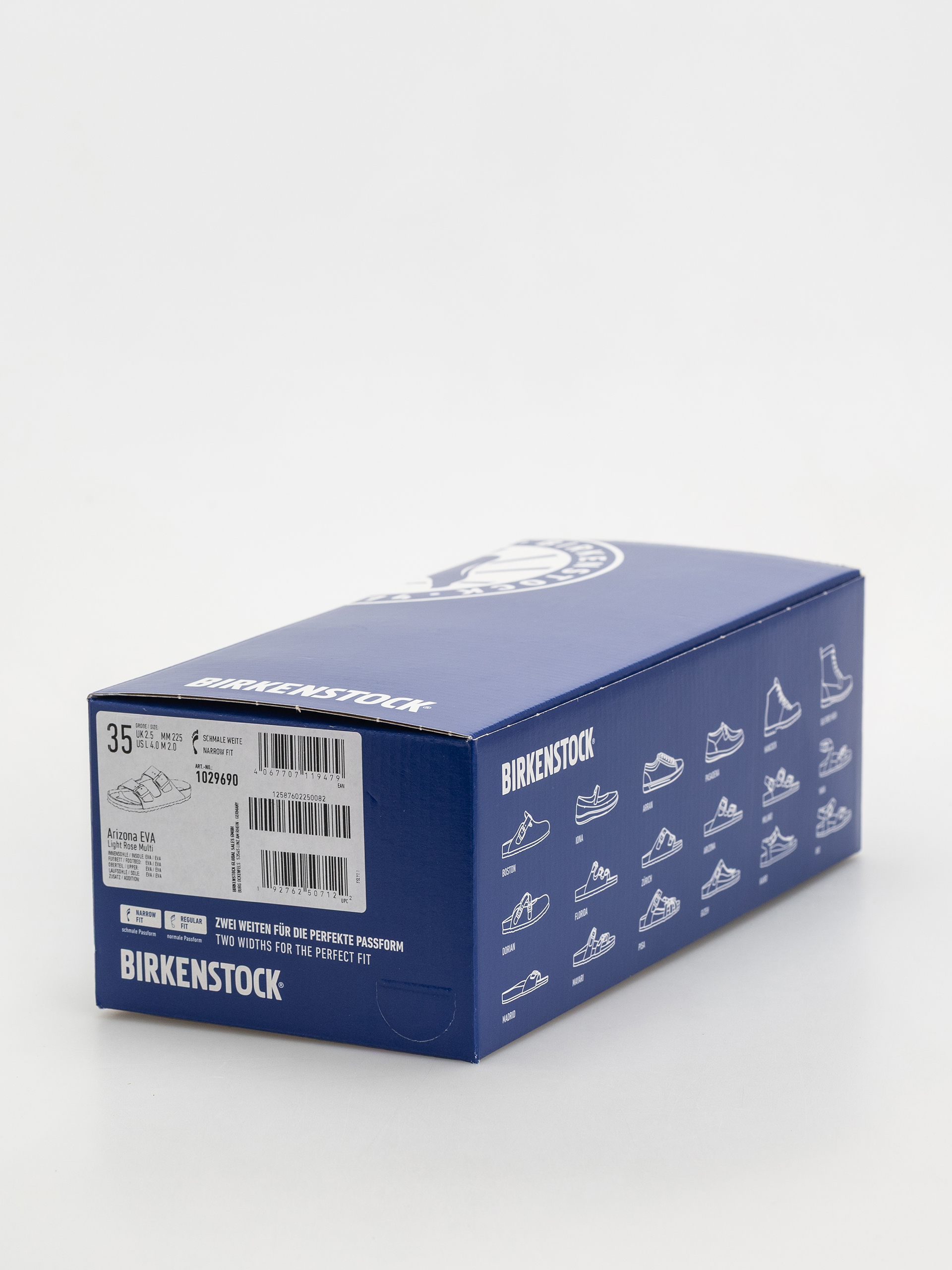 Klapki Birkenstock Arizona EVA Narrow Wmn (light rose multi)