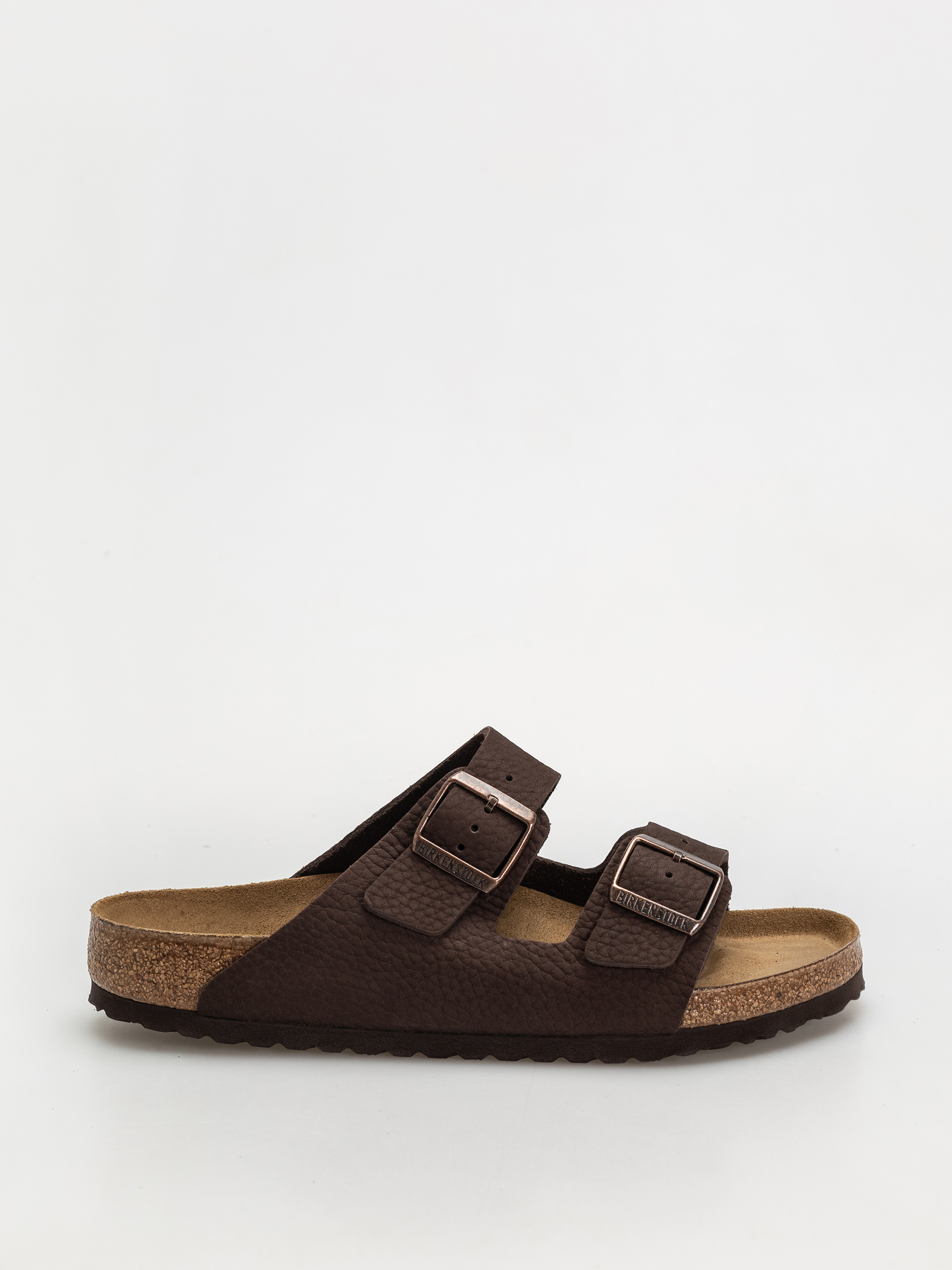 Klapki Birkenstock Arizona Suede Leather Narrow Wmn - fioletowy