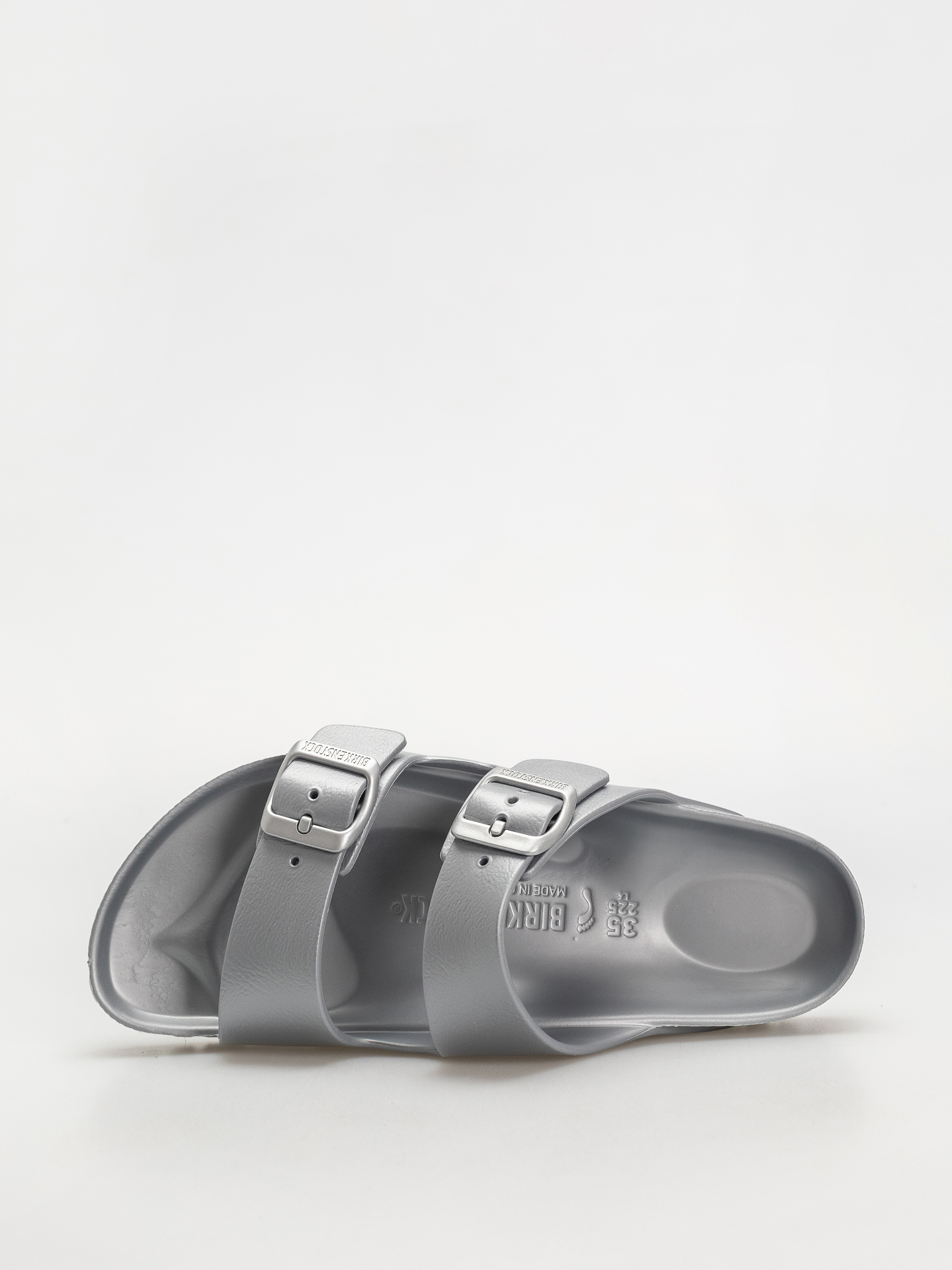 Klapki Birkenstock Arizona EVA Narrow Wmn (metallic silver)