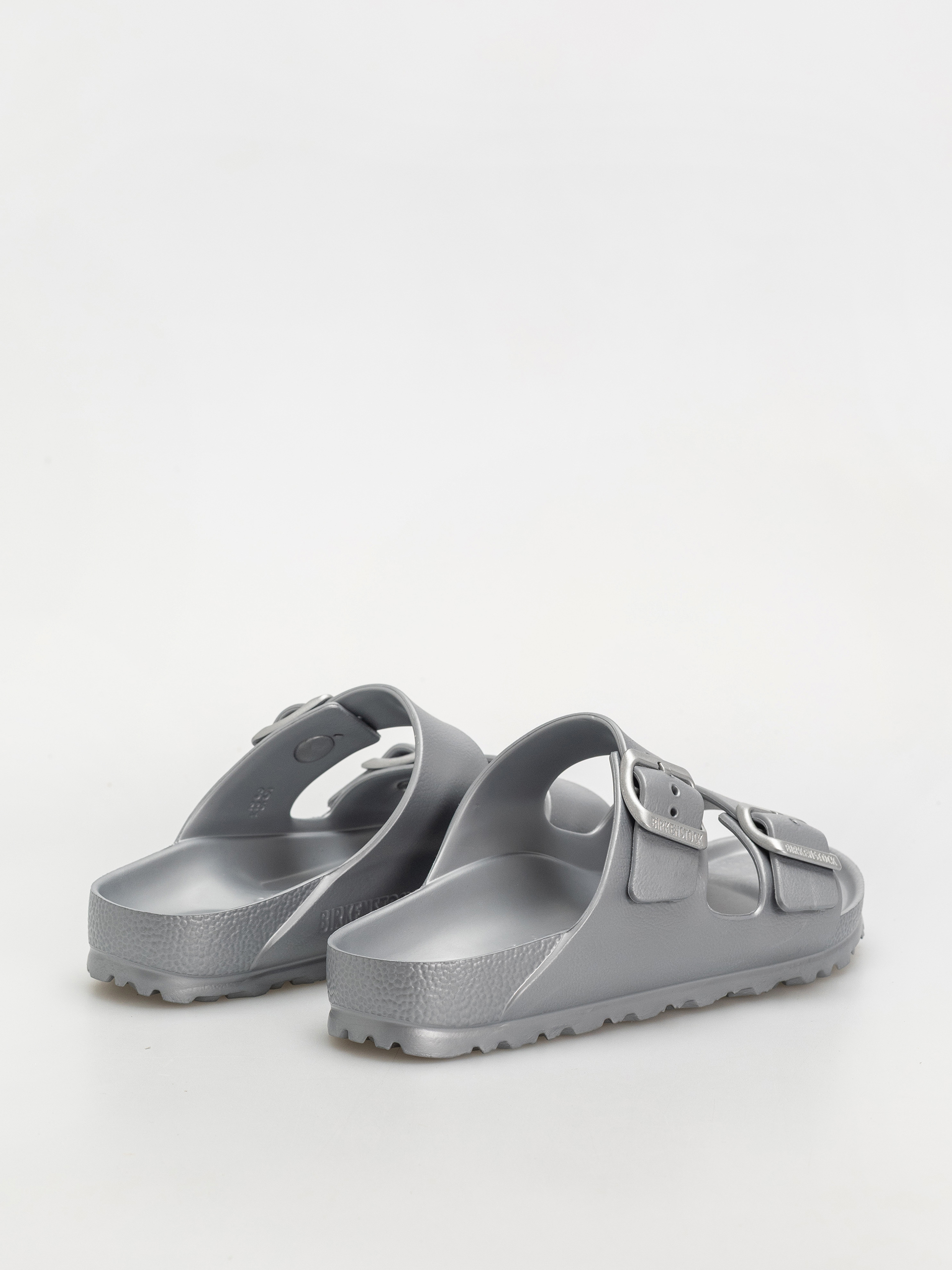 Klapki Birkenstock Arizona EVA Narrow Wmn (metallic silver)