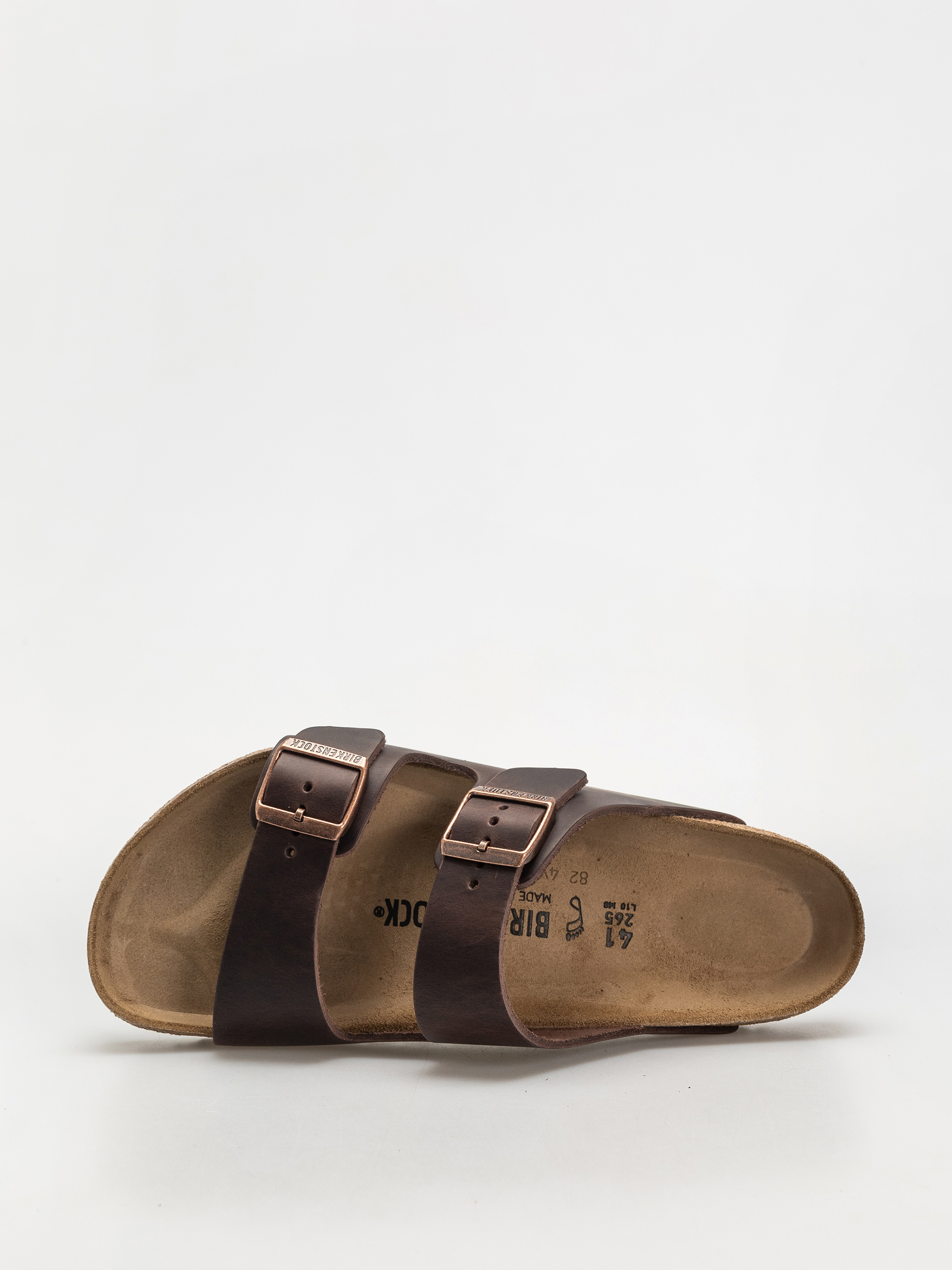 Klapki Birkenstock Arizona Oiled Leather Regular (habana)