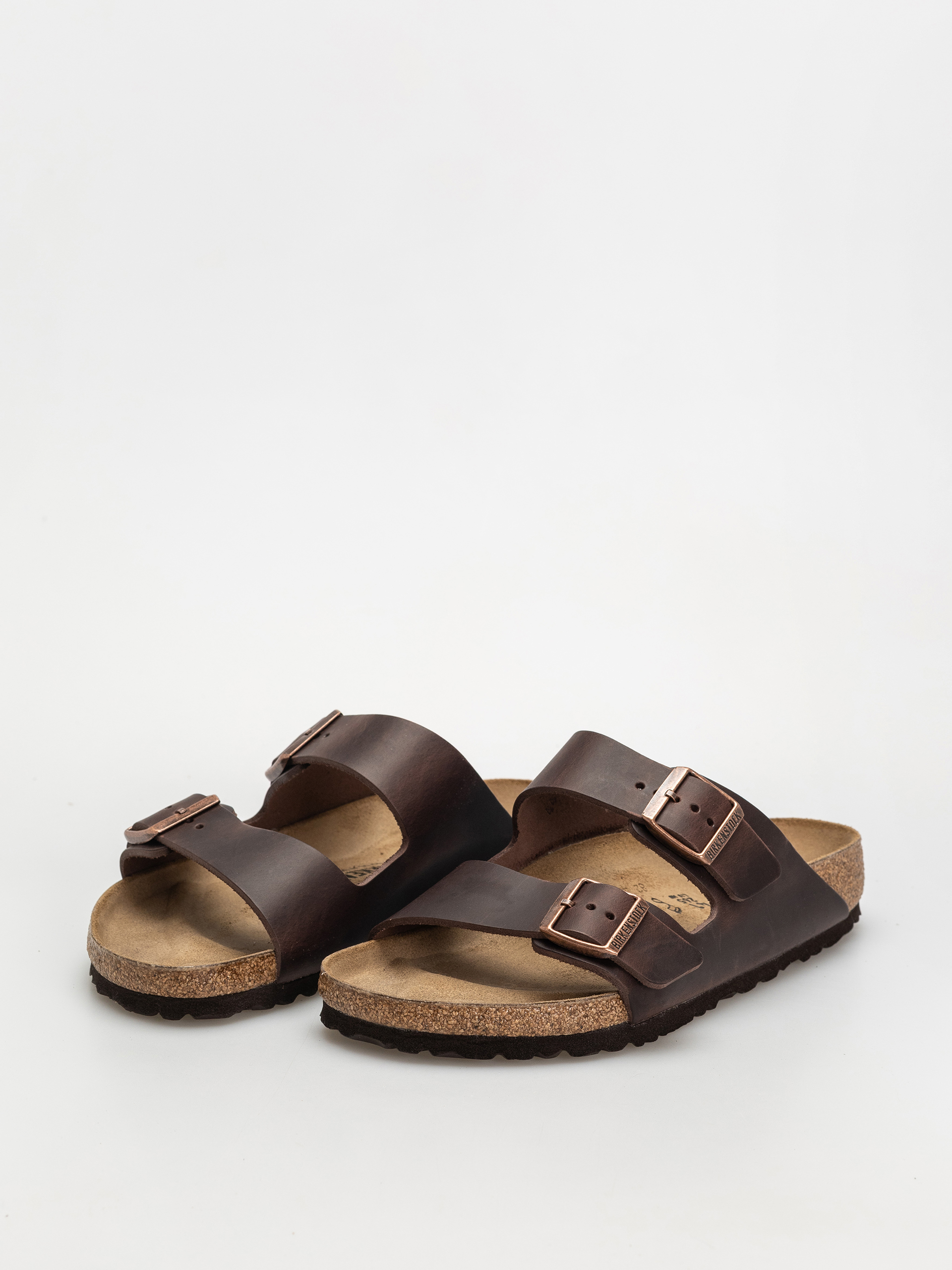 Klapki Birkenstock Arizona Oiled Leather Regular (habana)