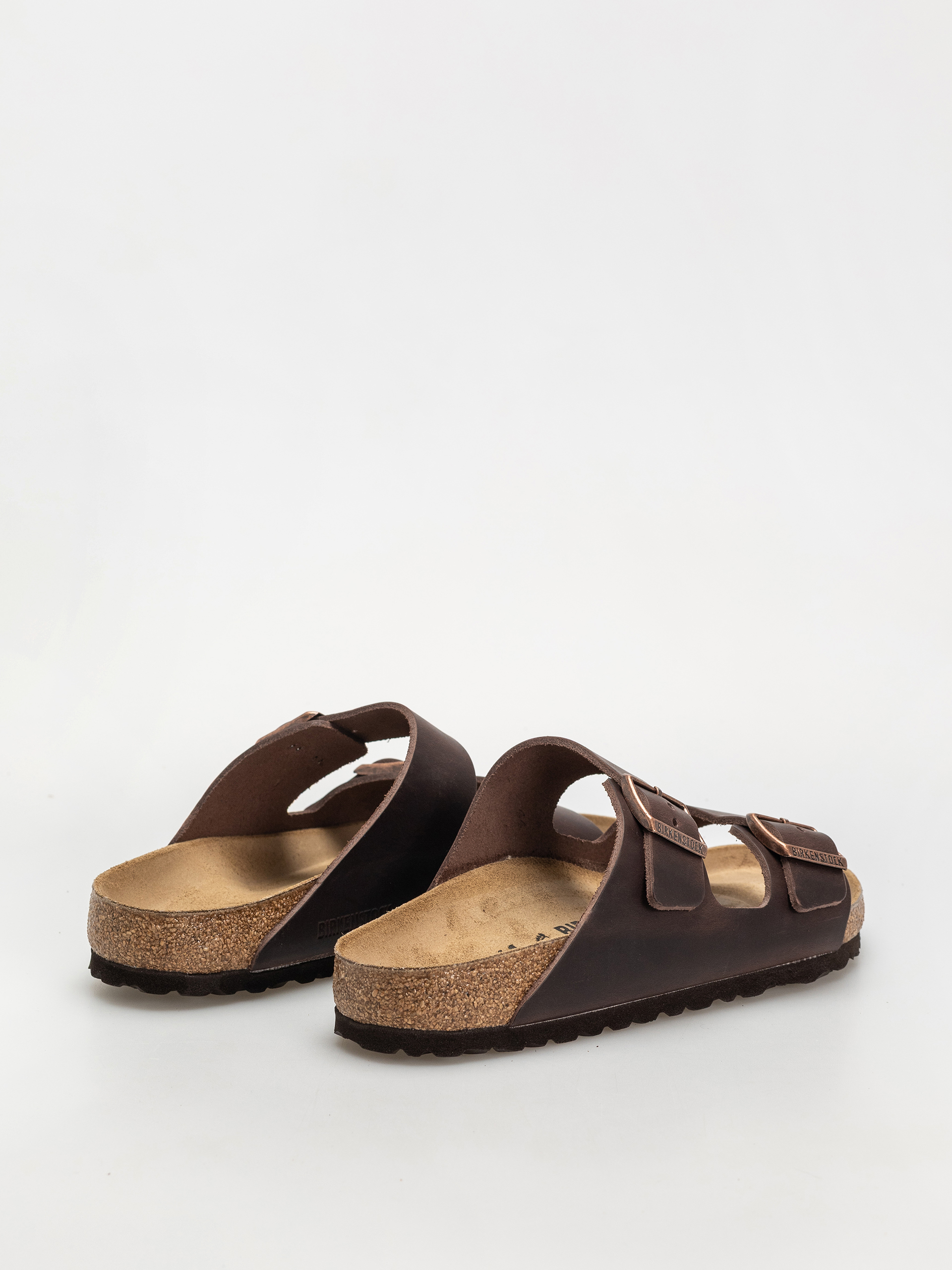 Klapki Birkenstock Arizona Oiled Leather Regular (habana)