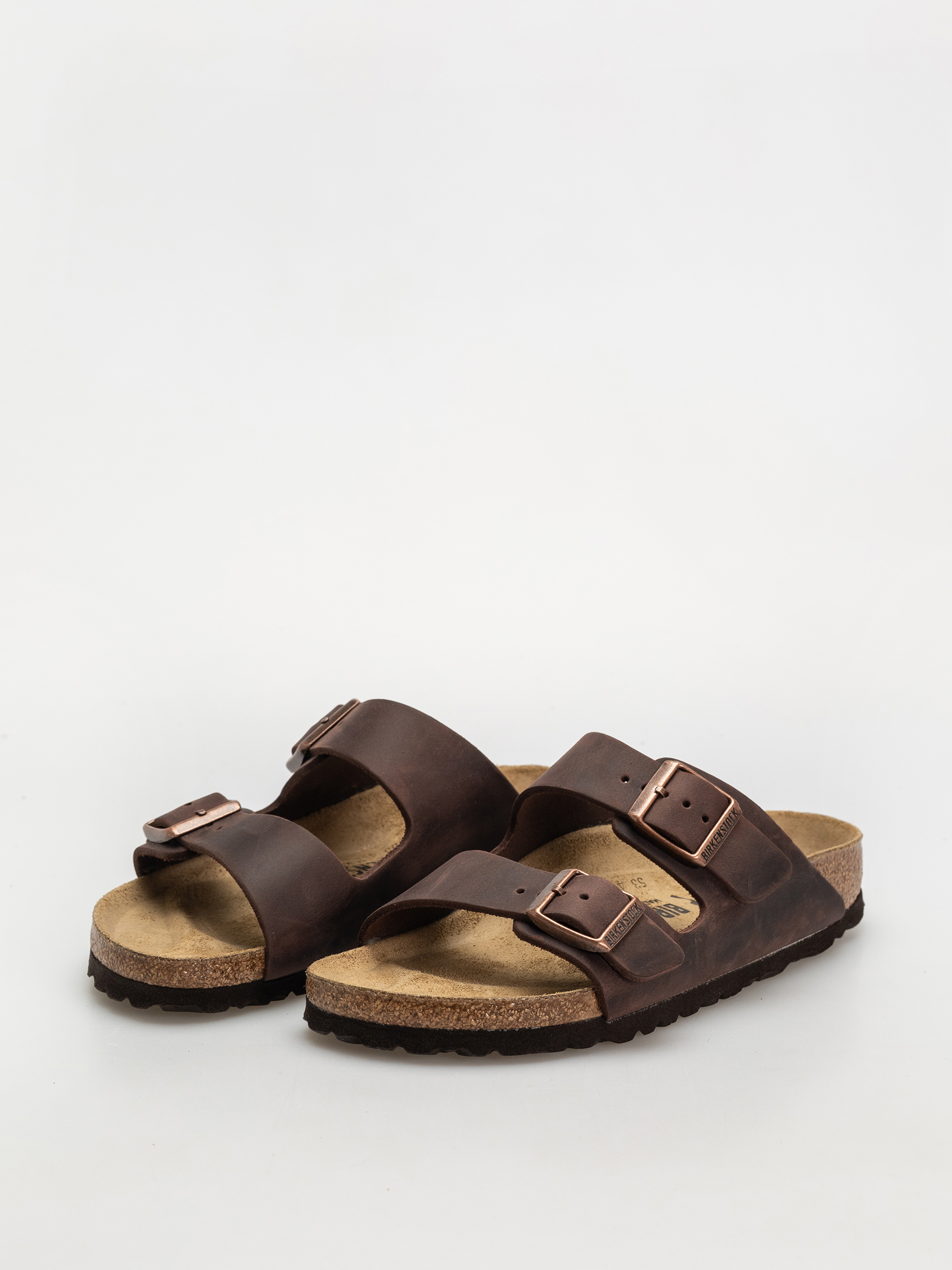 Klapki Birkenstock Arizona Oiled Leather Narrow Wmn