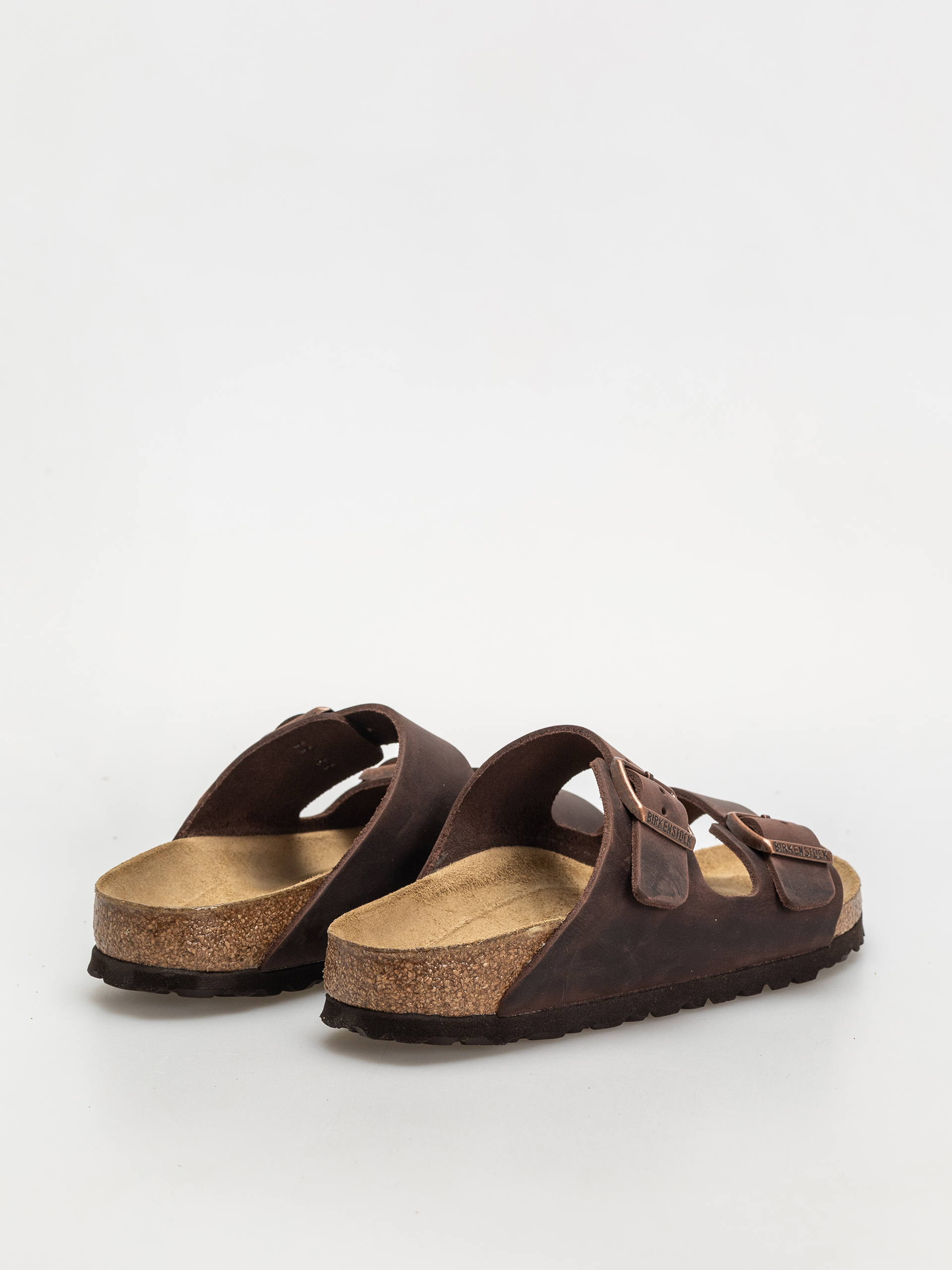 Klapki Birkenstock Arizona Oiled Leather Narrow Wmn (habana)