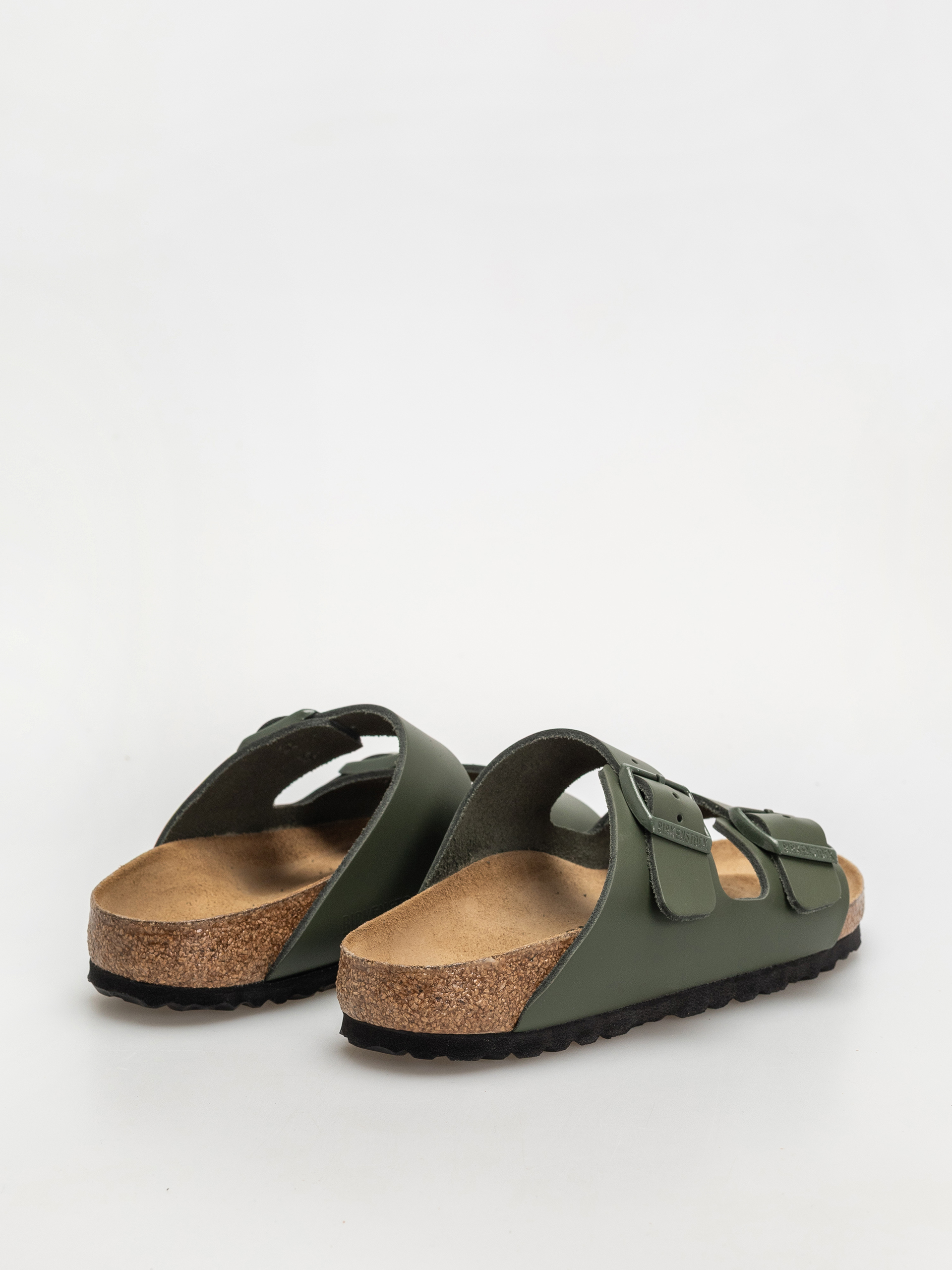 Klapki Birkenstock Arizona Natural Leather Narrow Wmn (thyme)