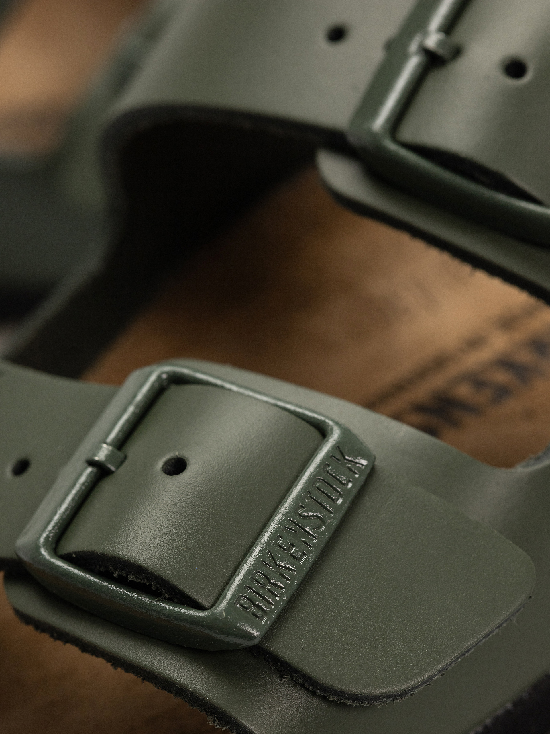 Klapki Birkenstock Arizona Natural Leather Narrow Wmn (thyme)