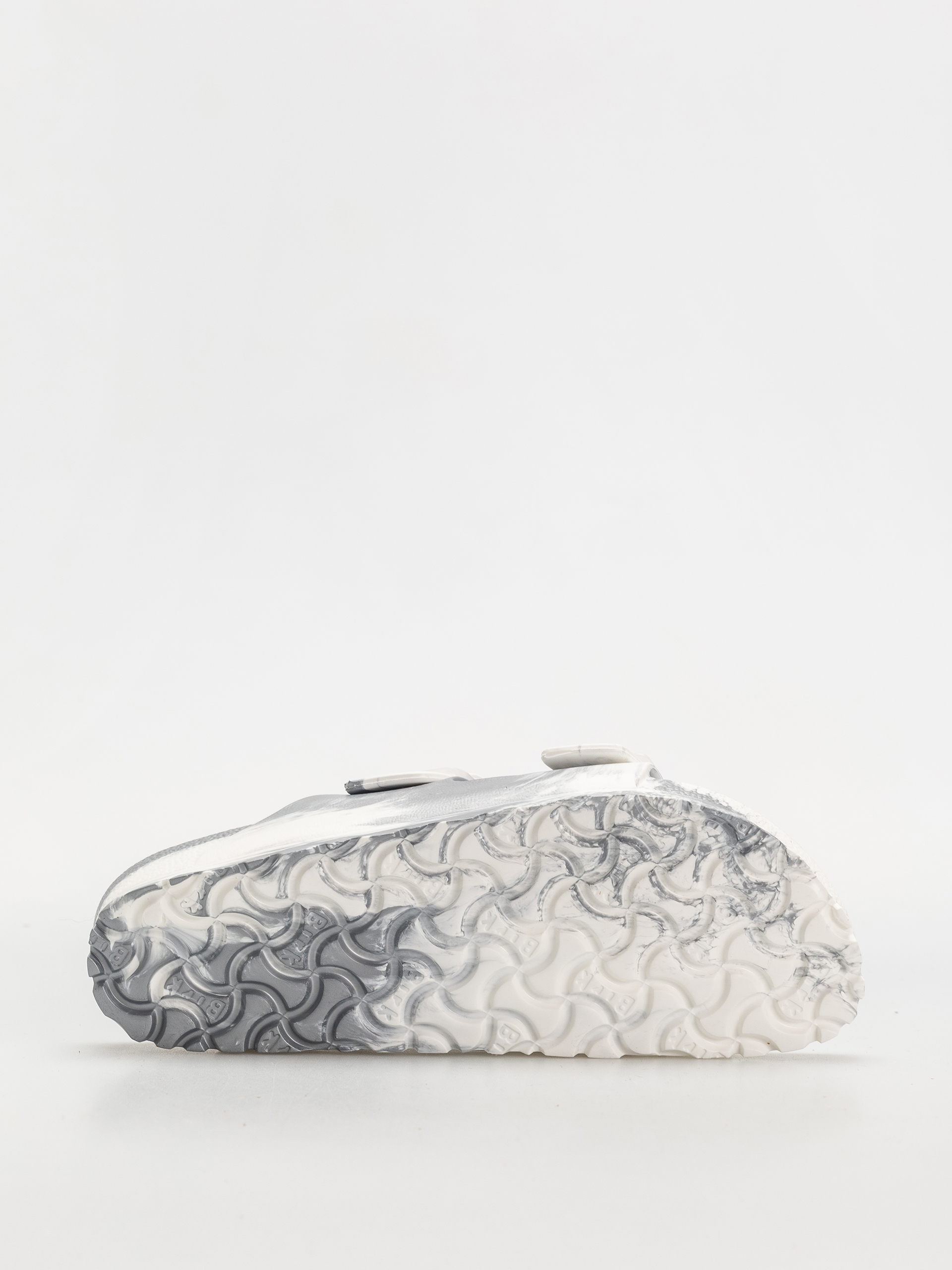 Klapki Birkenstock Arizona EVA Narrow Wmn (metallic silver multi)