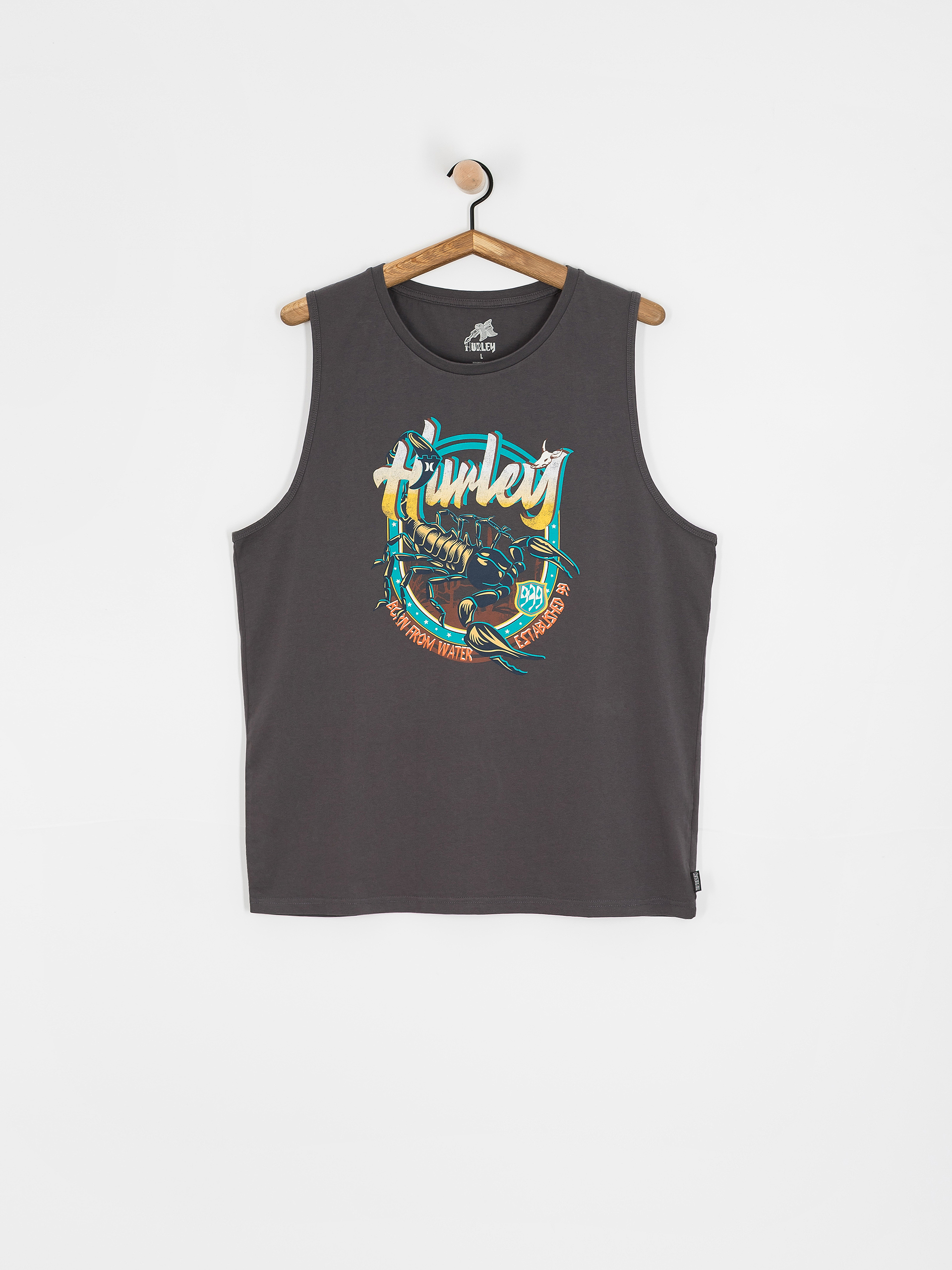 Koszulka Hurley Scorpion (dark stone grey)