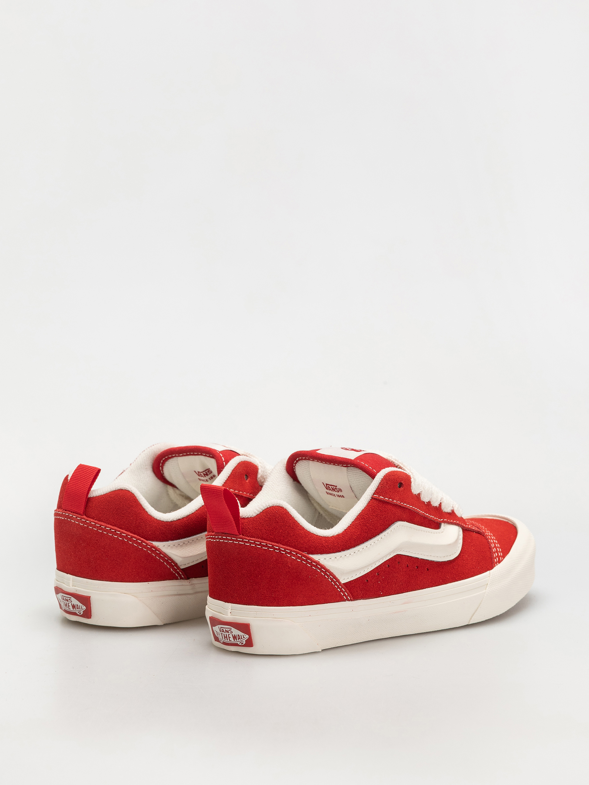 Buty Vans Knu Skool (racing red/marshmallow)