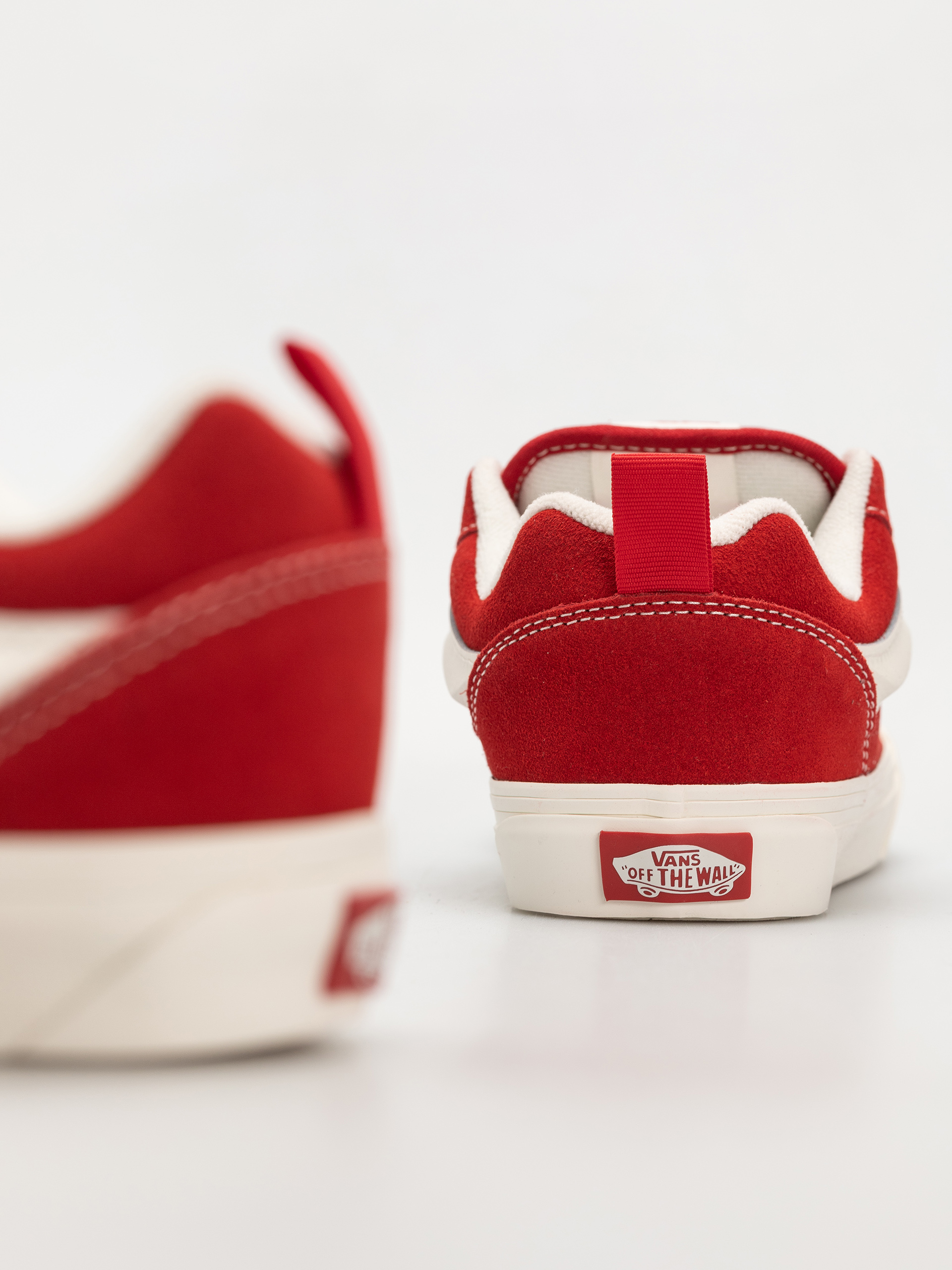 Buty Vans Knu Skool (racing red/marshmallow)