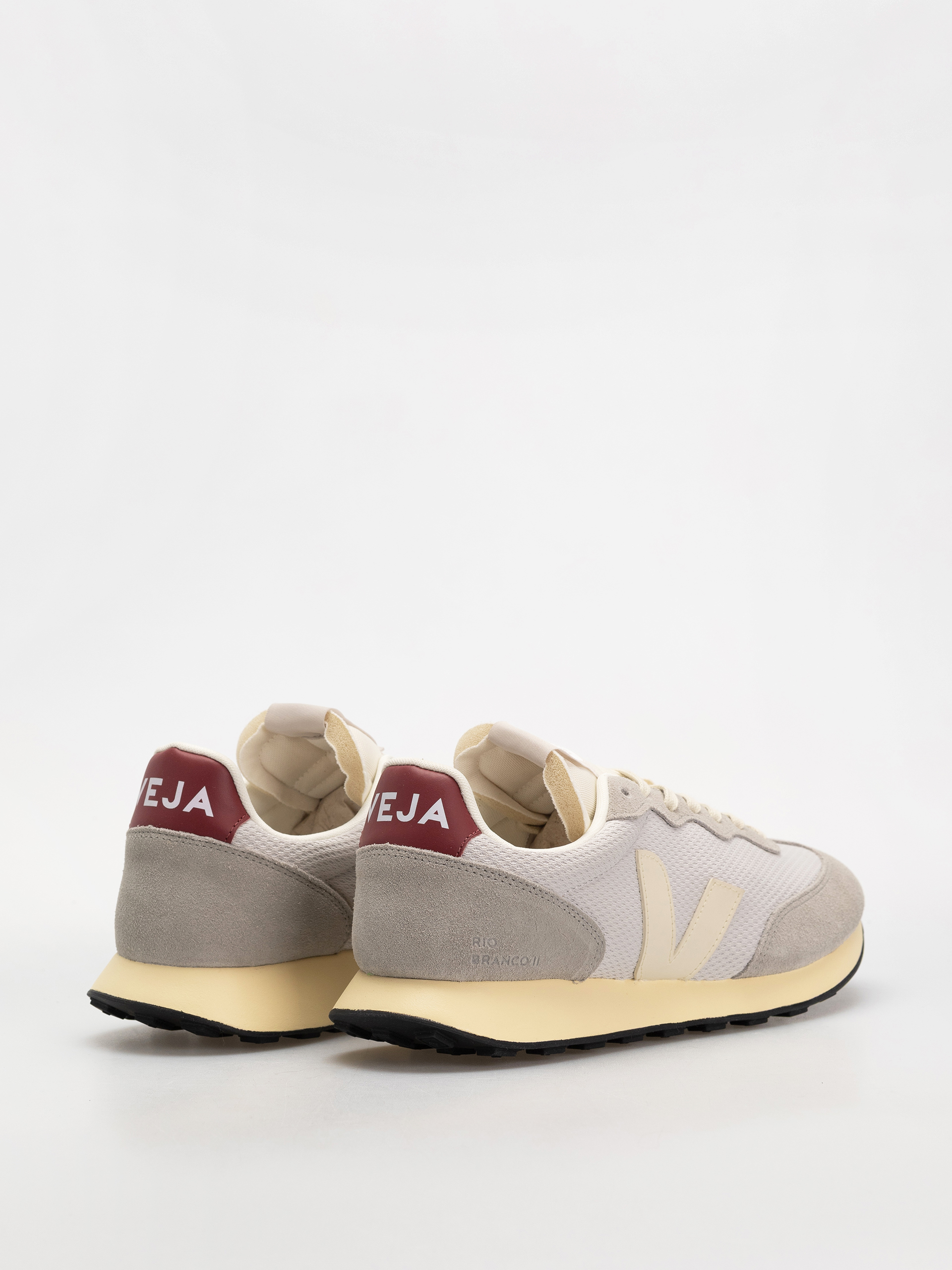 Buty Veja Rio Branco Ii (light grey pierre marsala)