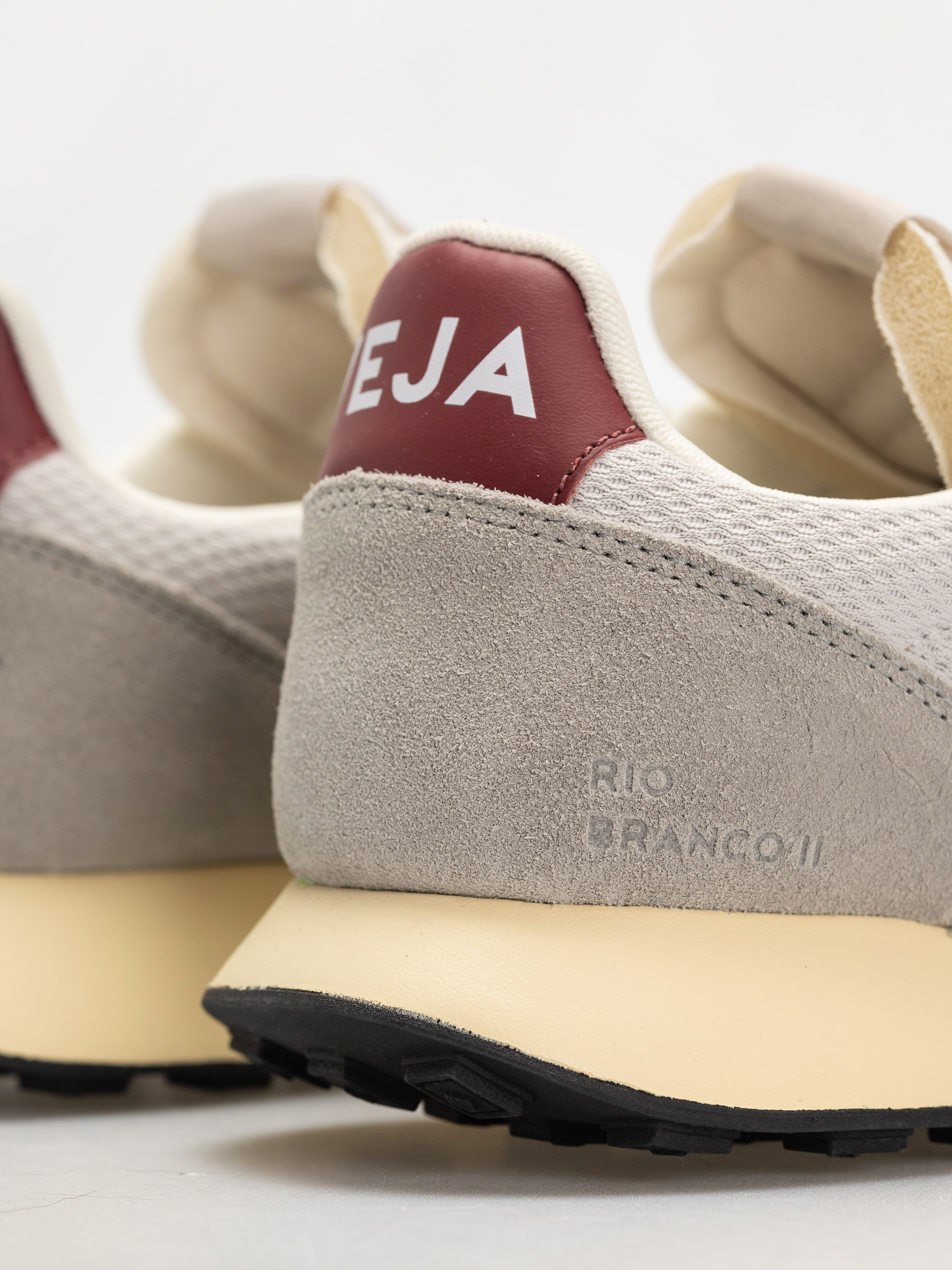 Buty Veja Rio Branco Ii (light grey pierre marsala)