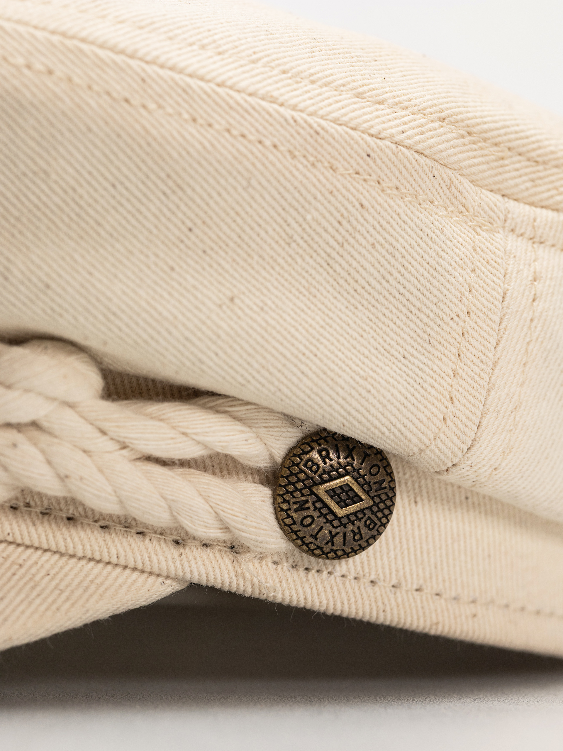 Kaszkiet Brixton Fiddler Cap (egret white)